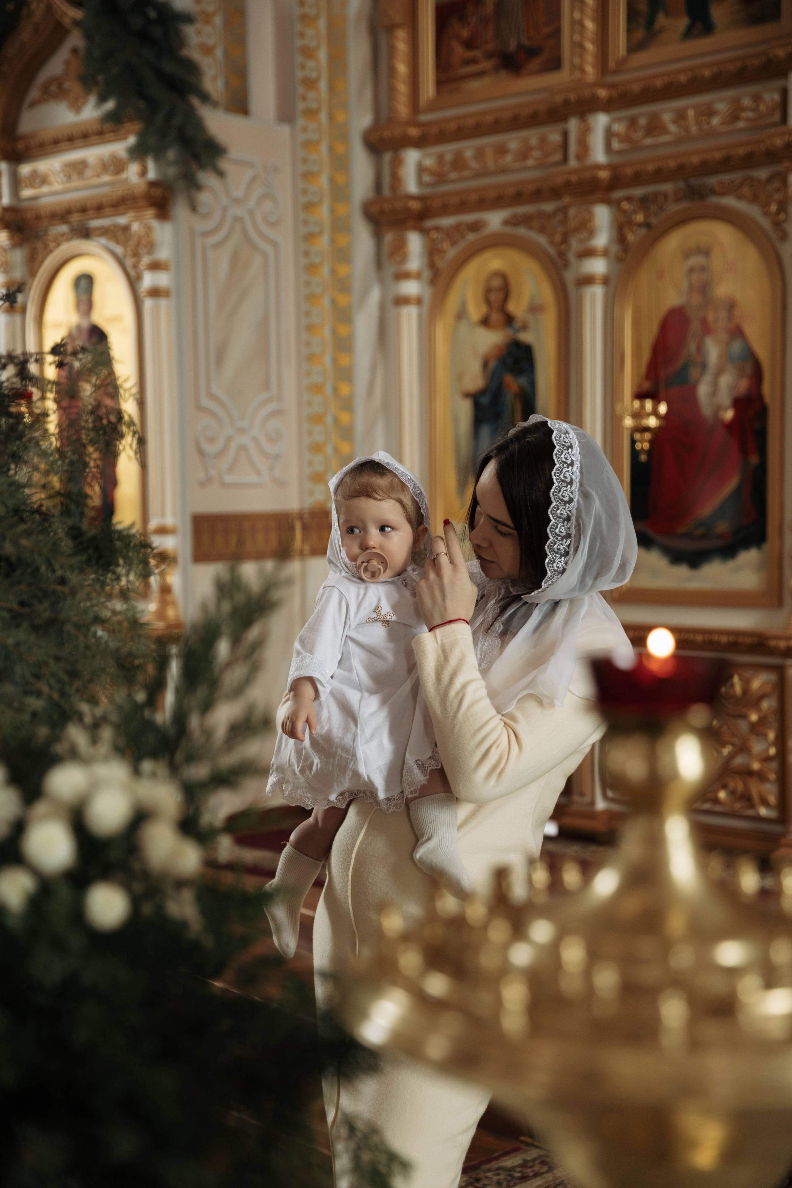 Таинство Крещения Владиславы. Фотограф Сальск Катерина