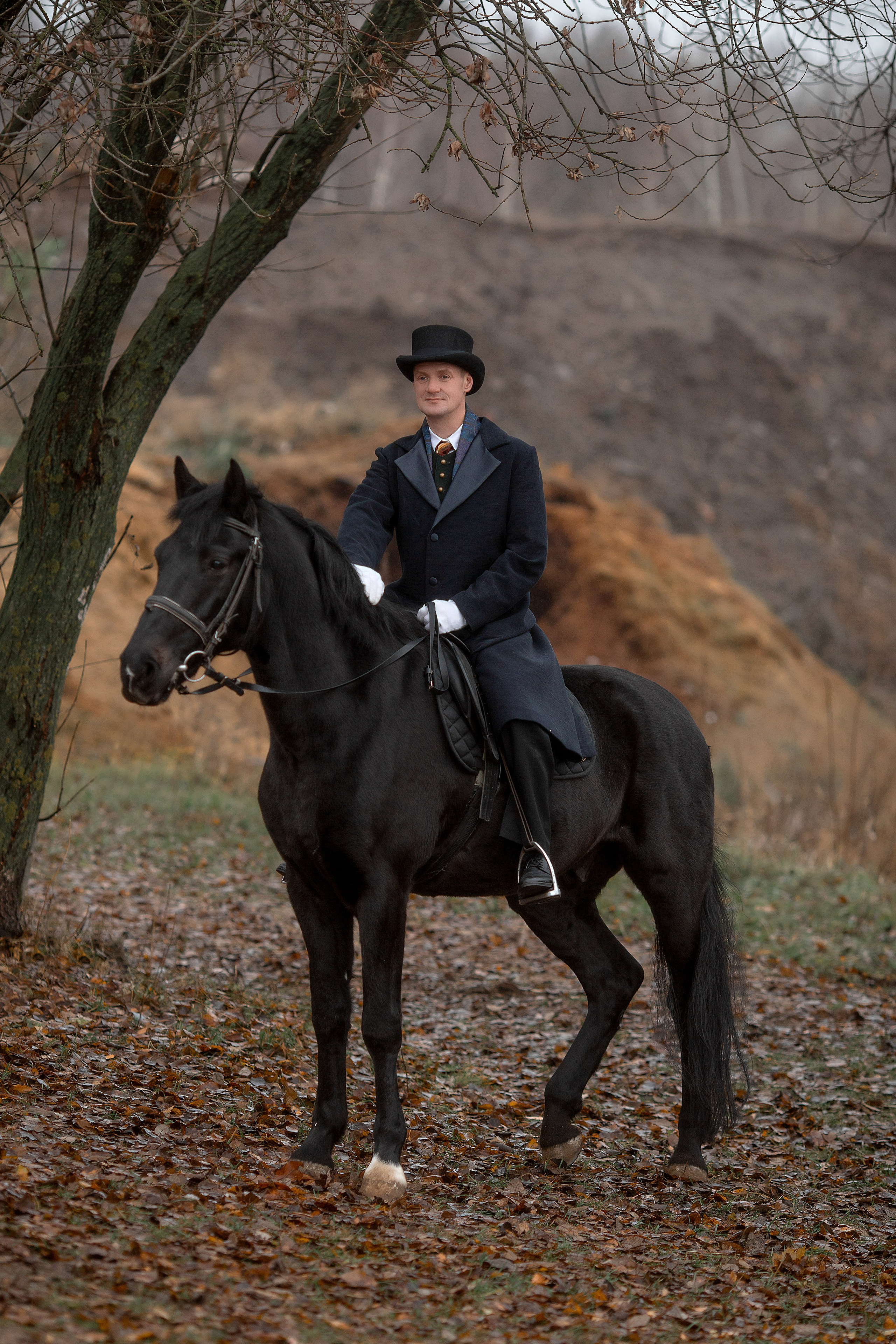 Оксана и Михаил. Фотосессия с лошадьми в Нижнем Новгороде