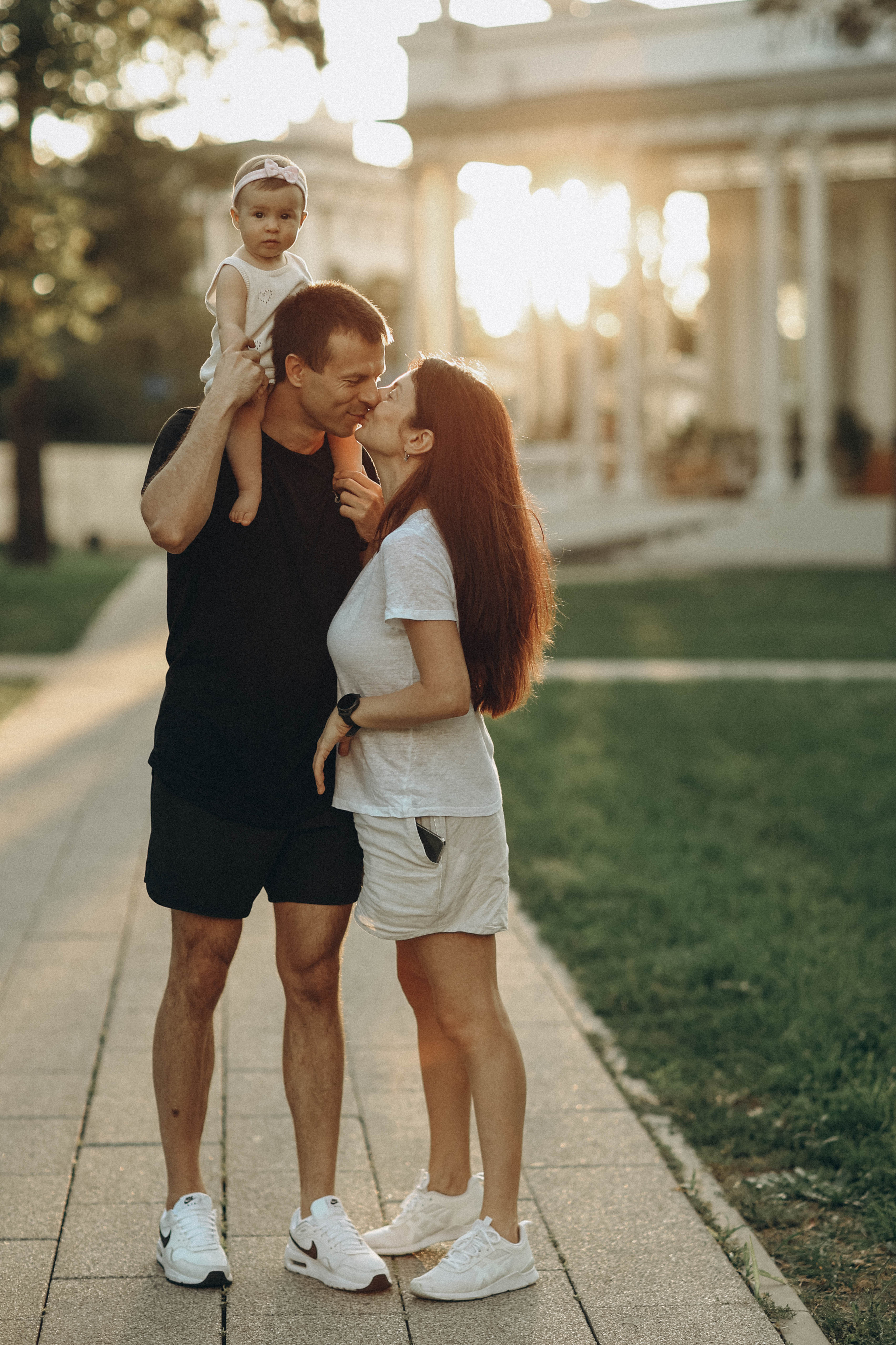 Белла, Леша и Нина. Детский и семейный фотограф, съемка новорожденных Москва