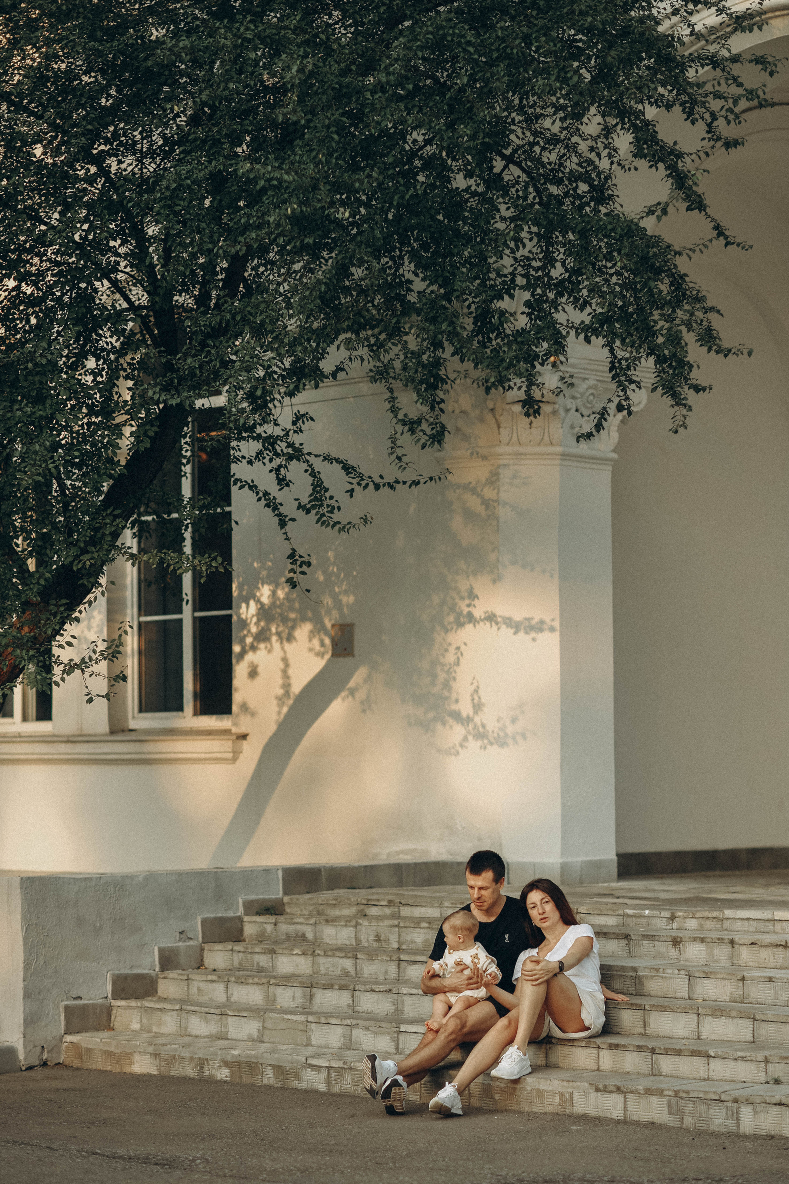 Белла, Леша и Нина. Детский и семейный фотограф, съемка новорожденных Москва