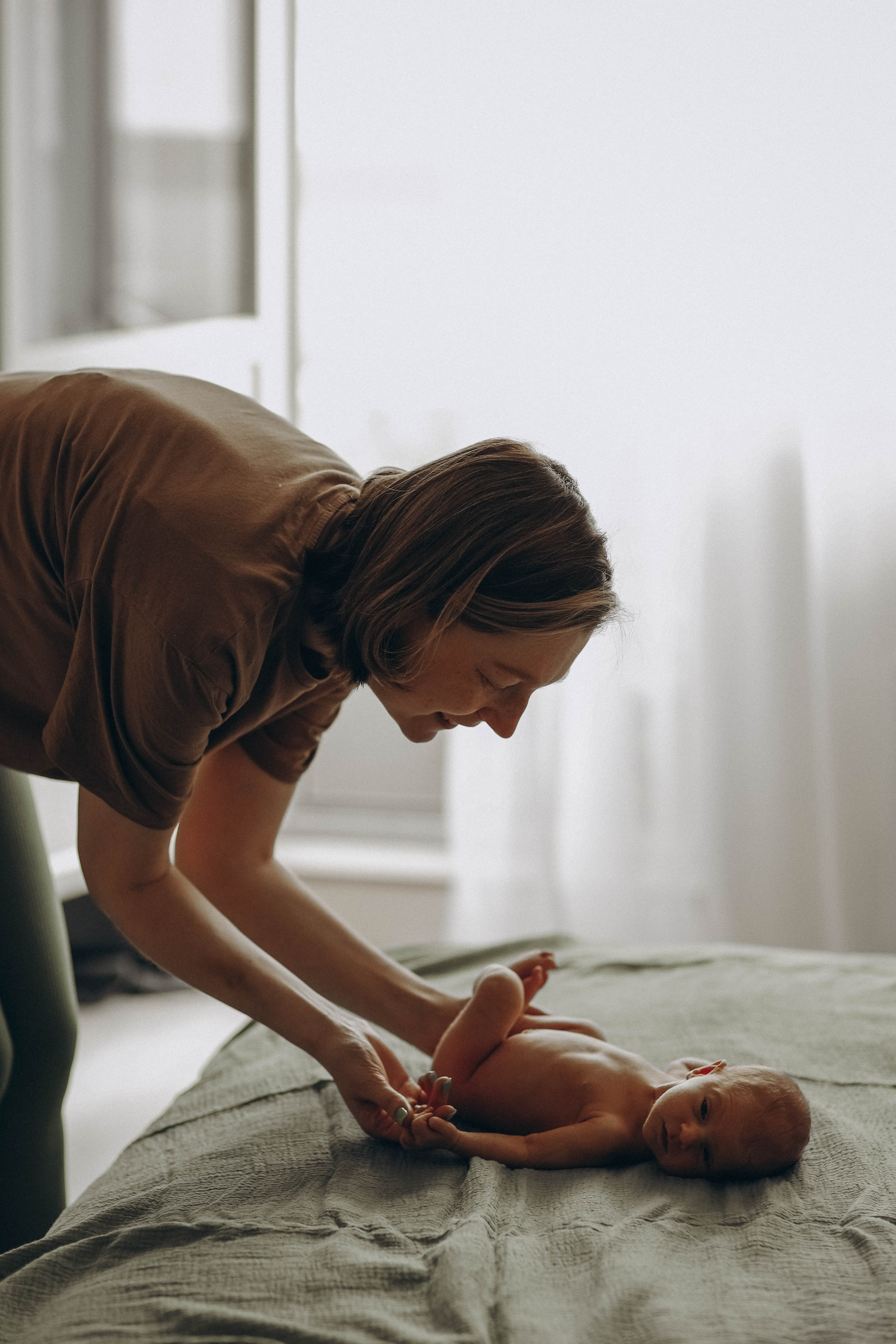 Малышка Тася. Детский и семейный фотограф, съемка новорожденных Москва