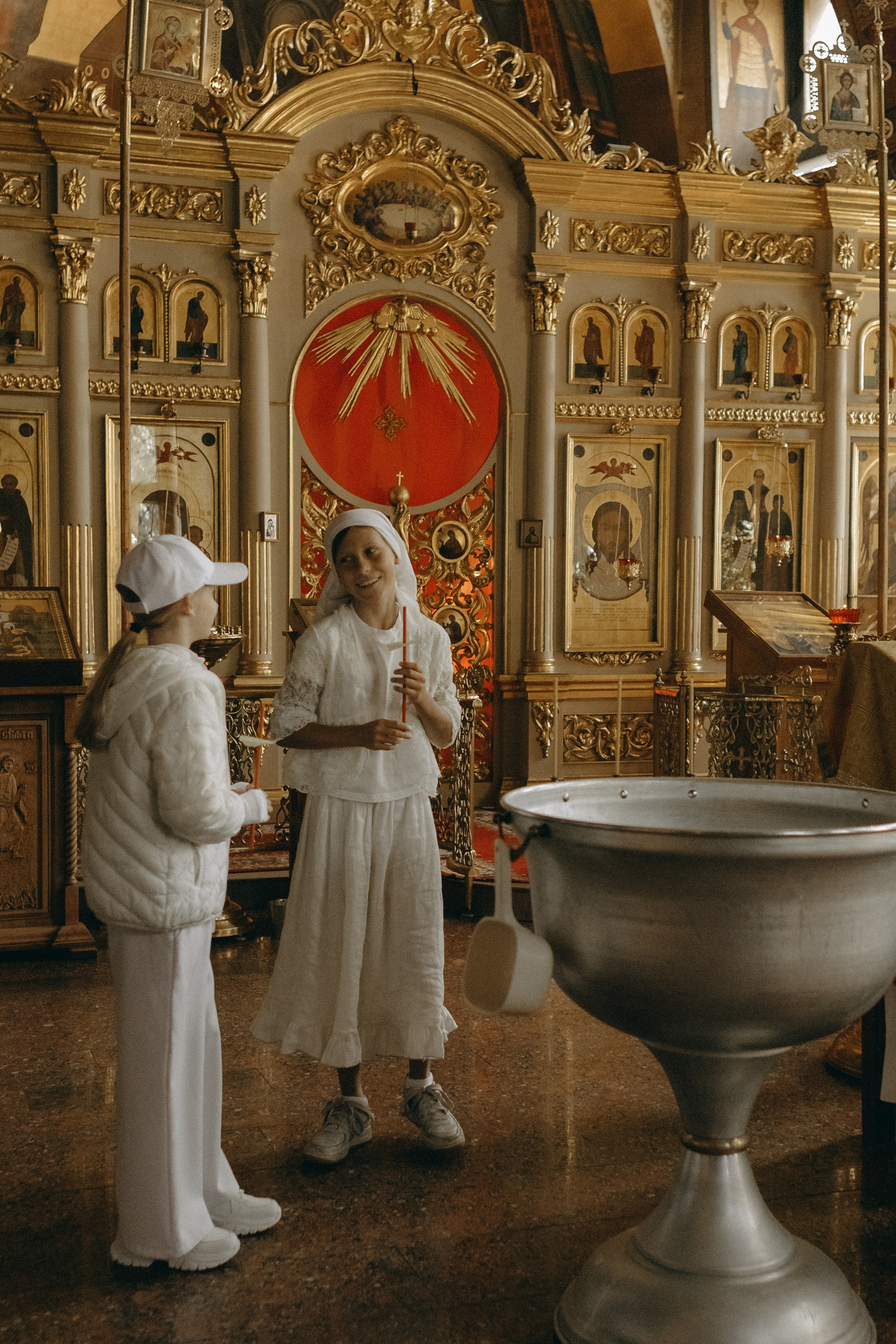 Крещение Луки. Семейный фотограф Виктория Потехина Москва