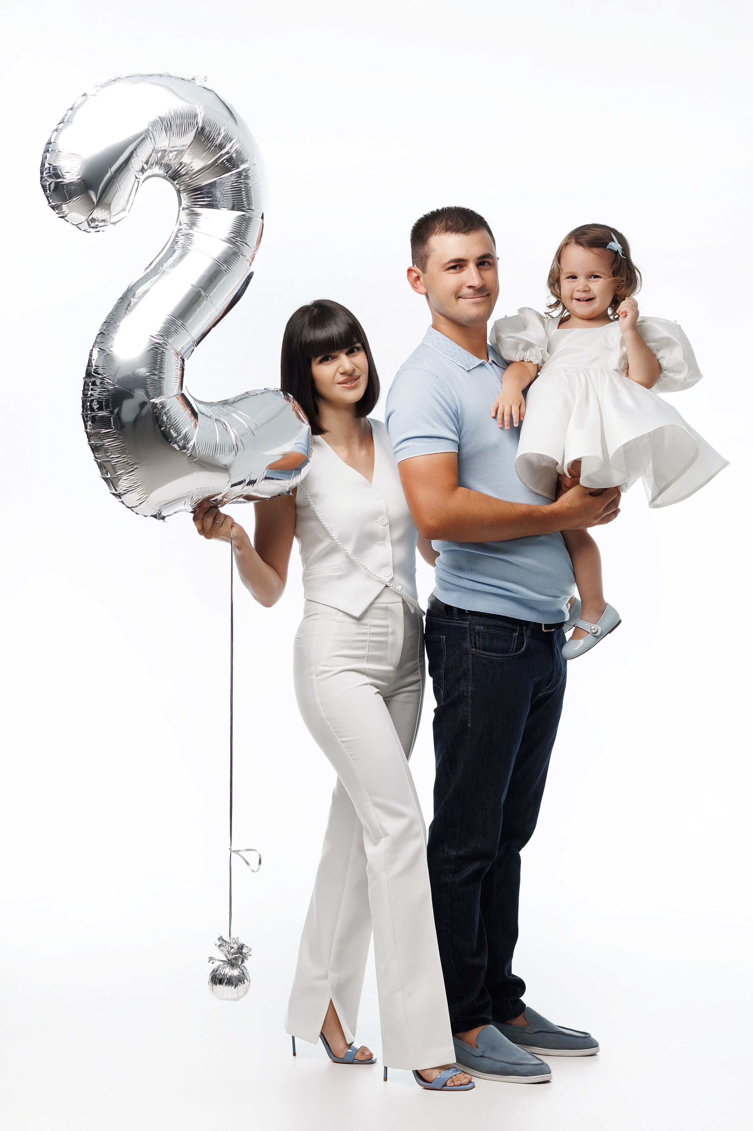 Семейная фотосессия в студии. Свадебный и семейный фотограф в Сочи Денис Вялов