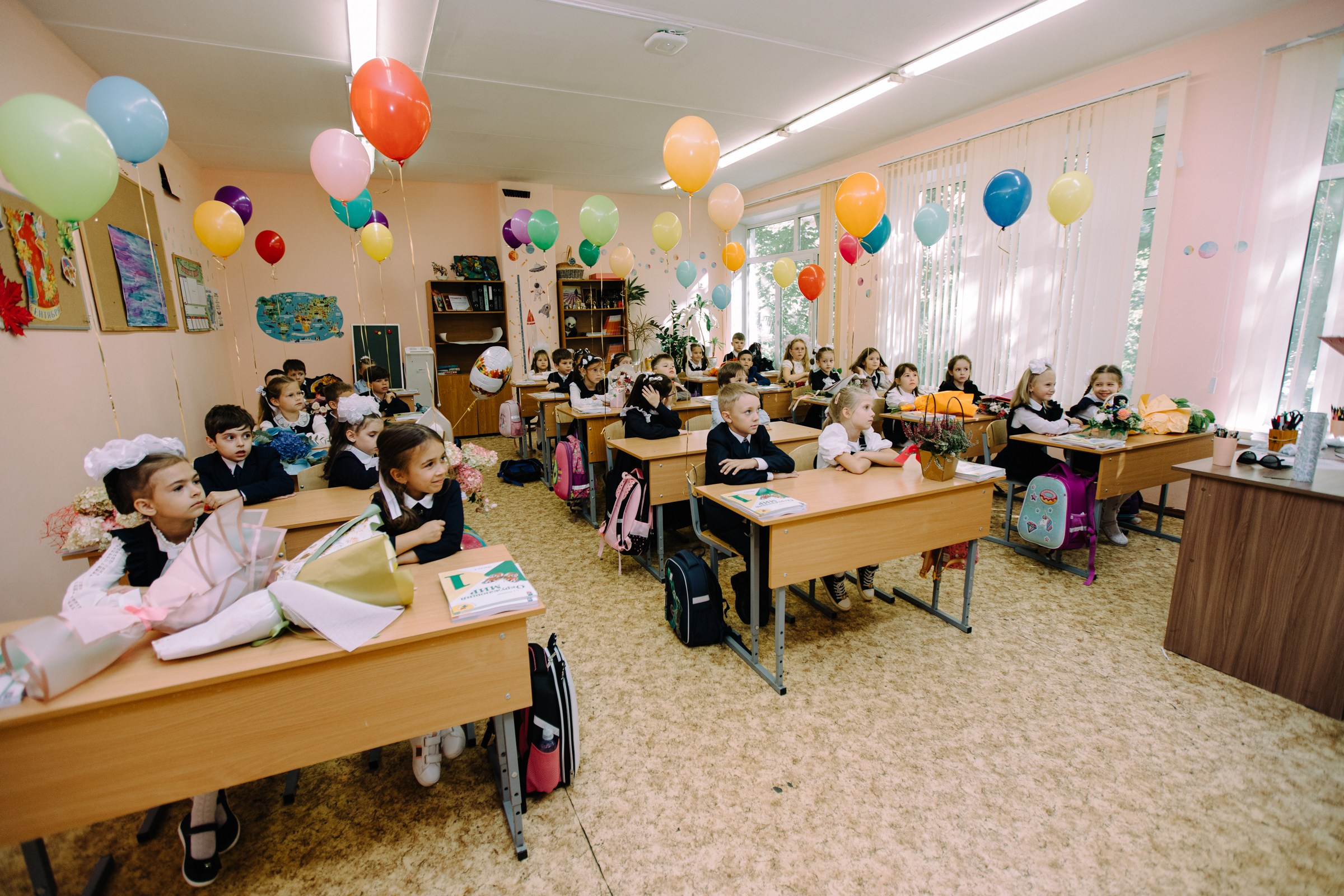 1 сентября. 1 класс. Женский и репортажный фотограф Москва Натали Смирнова