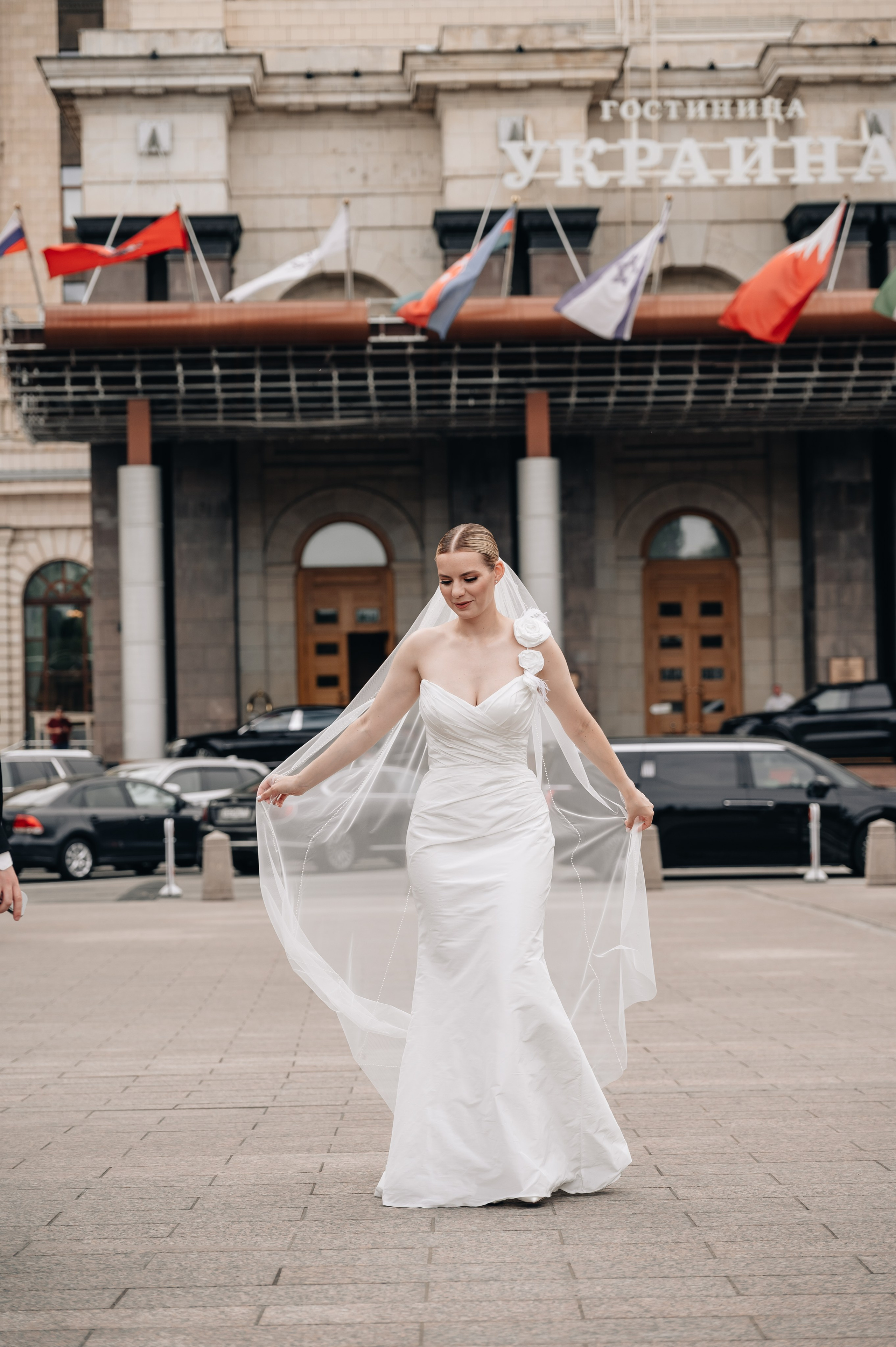 П&А | Гостиница «Украина», ГУМ и Таганский ЗАГС. Портретный фотограф Москва Светлана Кашура