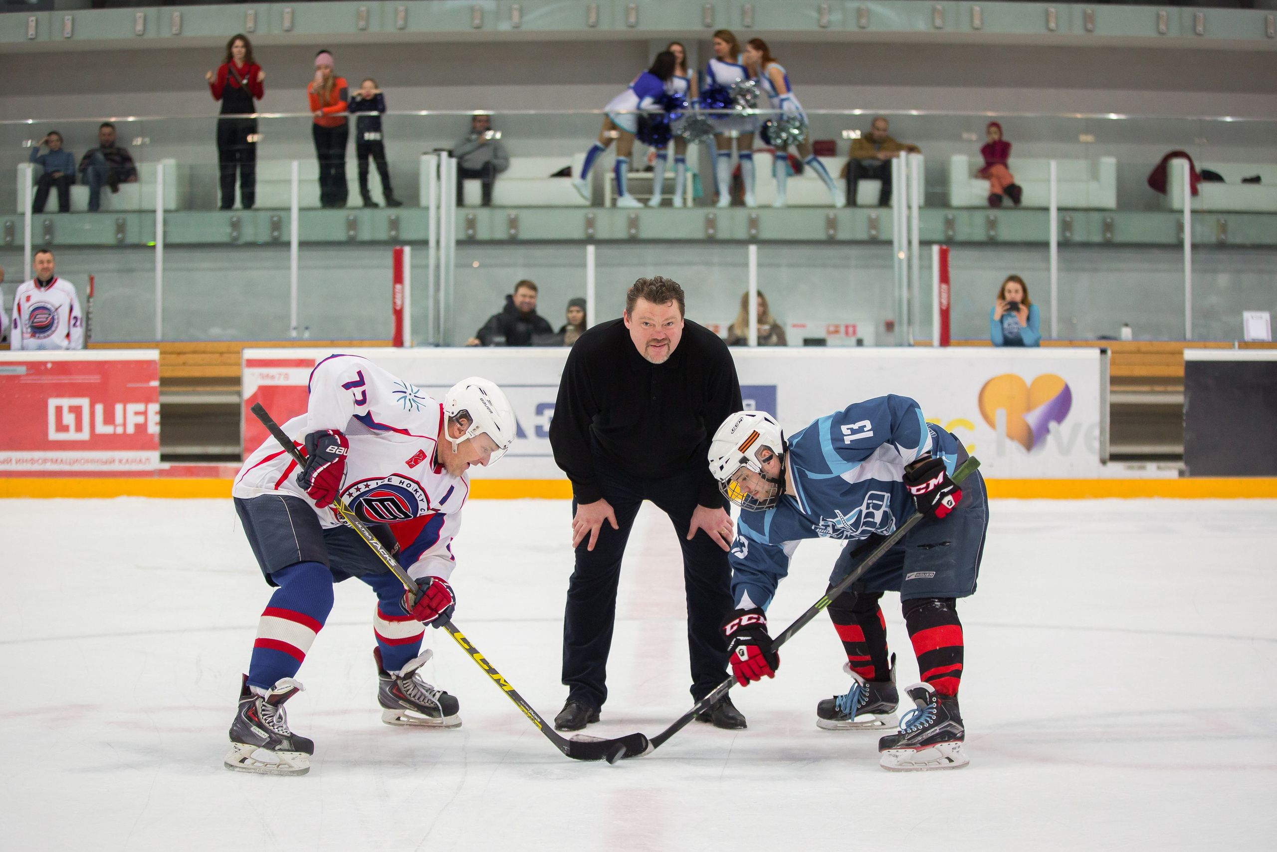 Хоккей для «Work&Sport». Снимаю съемки