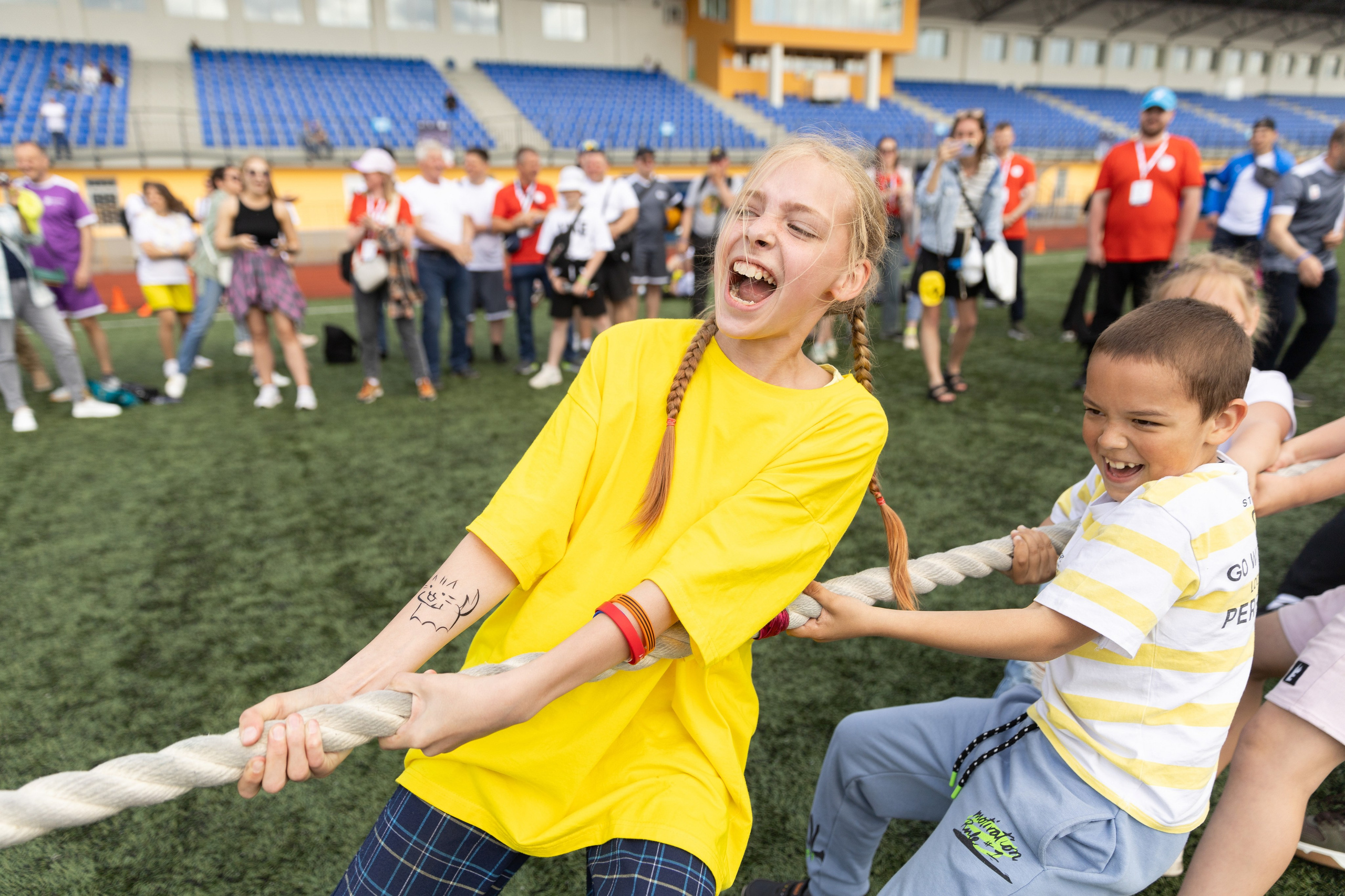 Летняя спартакиада «Росссети». Снимаю съемки