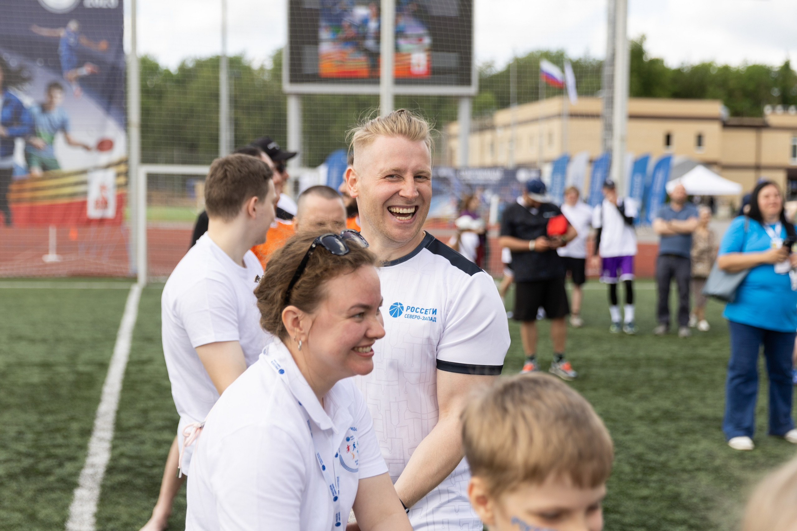 Летняя спартакиада «Росссети». Снимаю съемки