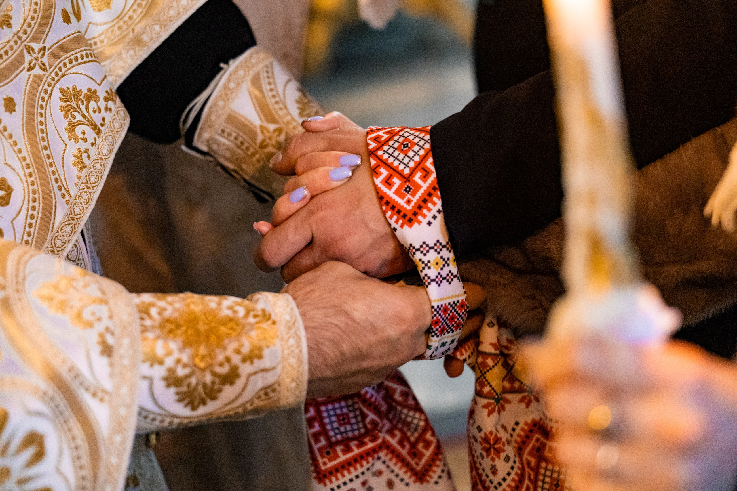 Венчание в Преображенском соборе. Фотограф Белгород
