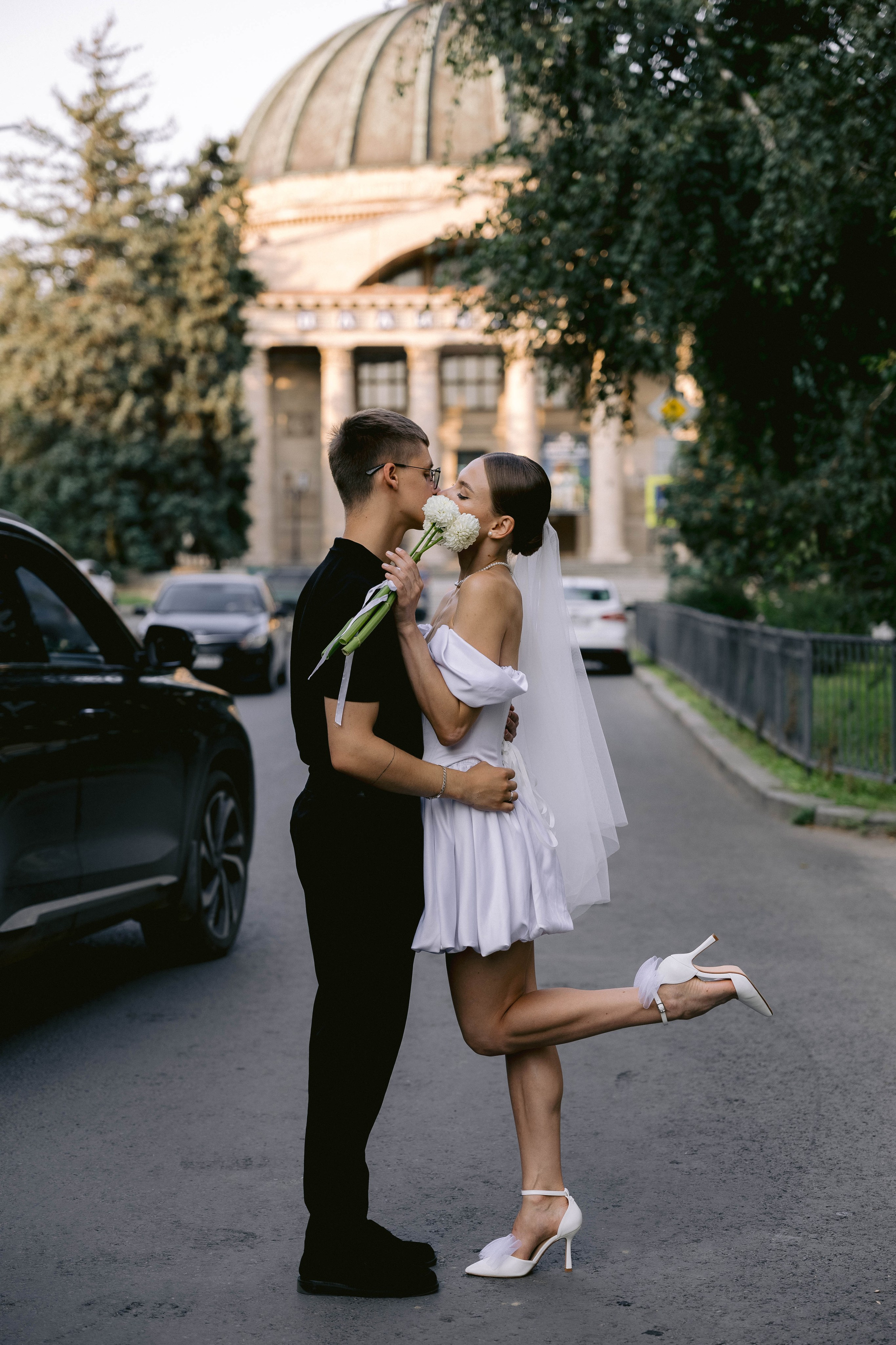 Татьяна, Вячеслав (Прогулка после ЗАГСа). Фотограф в Волгограде Кристина Прохоренко