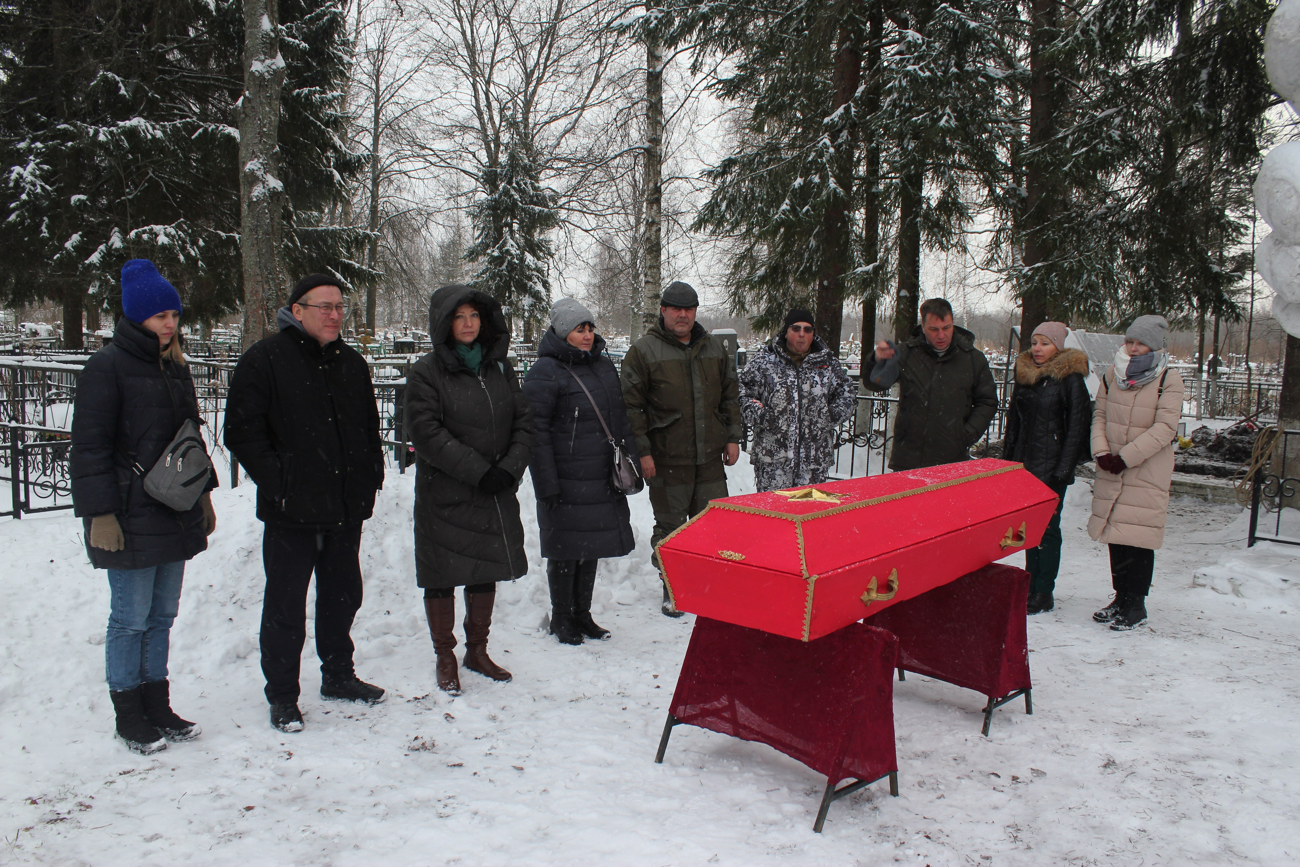 Захоронение останков воинов Красной Армии. История Назиевского городского поселения