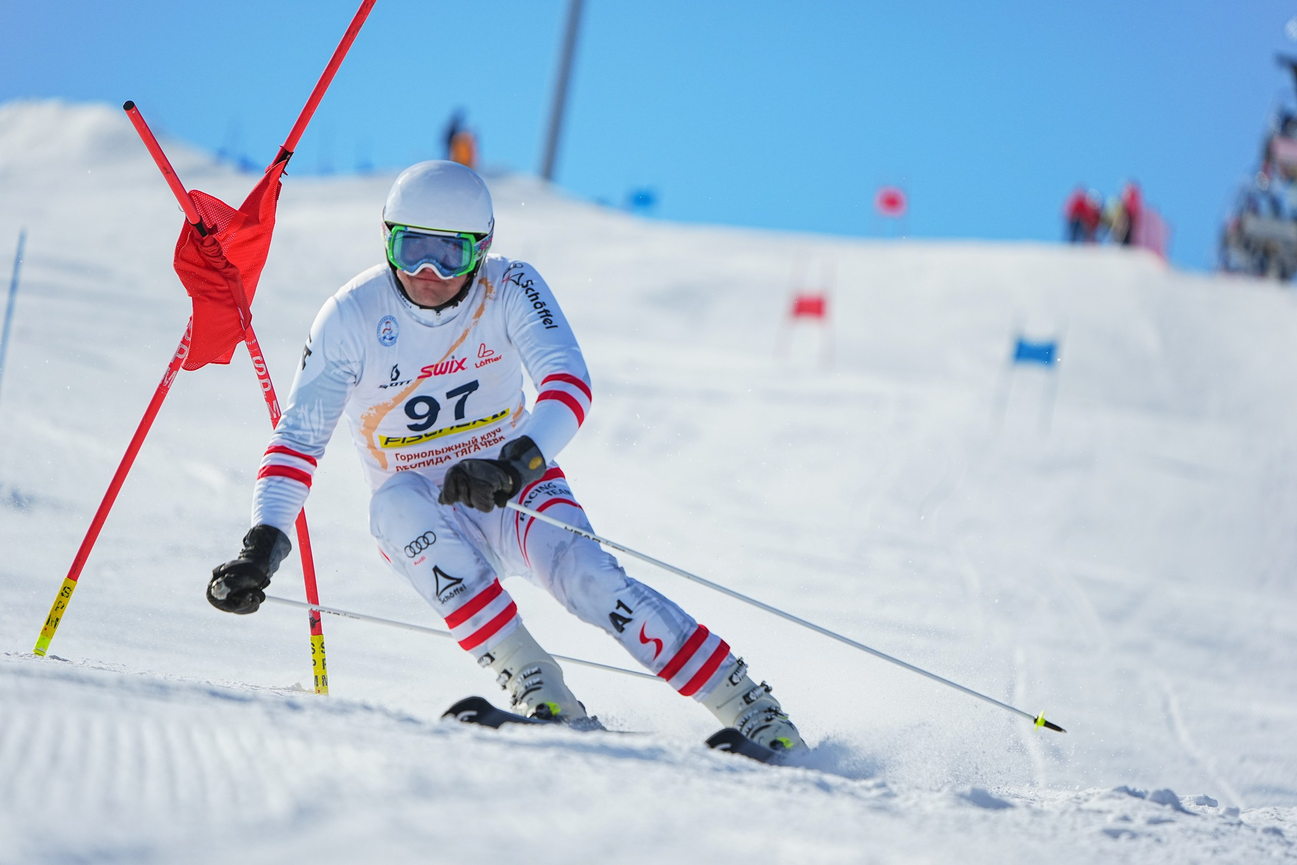 Соревнования «Приз горнолыжного клуба Леонида Тягачева», GS, 2024. Фотограф Студитский Евгений