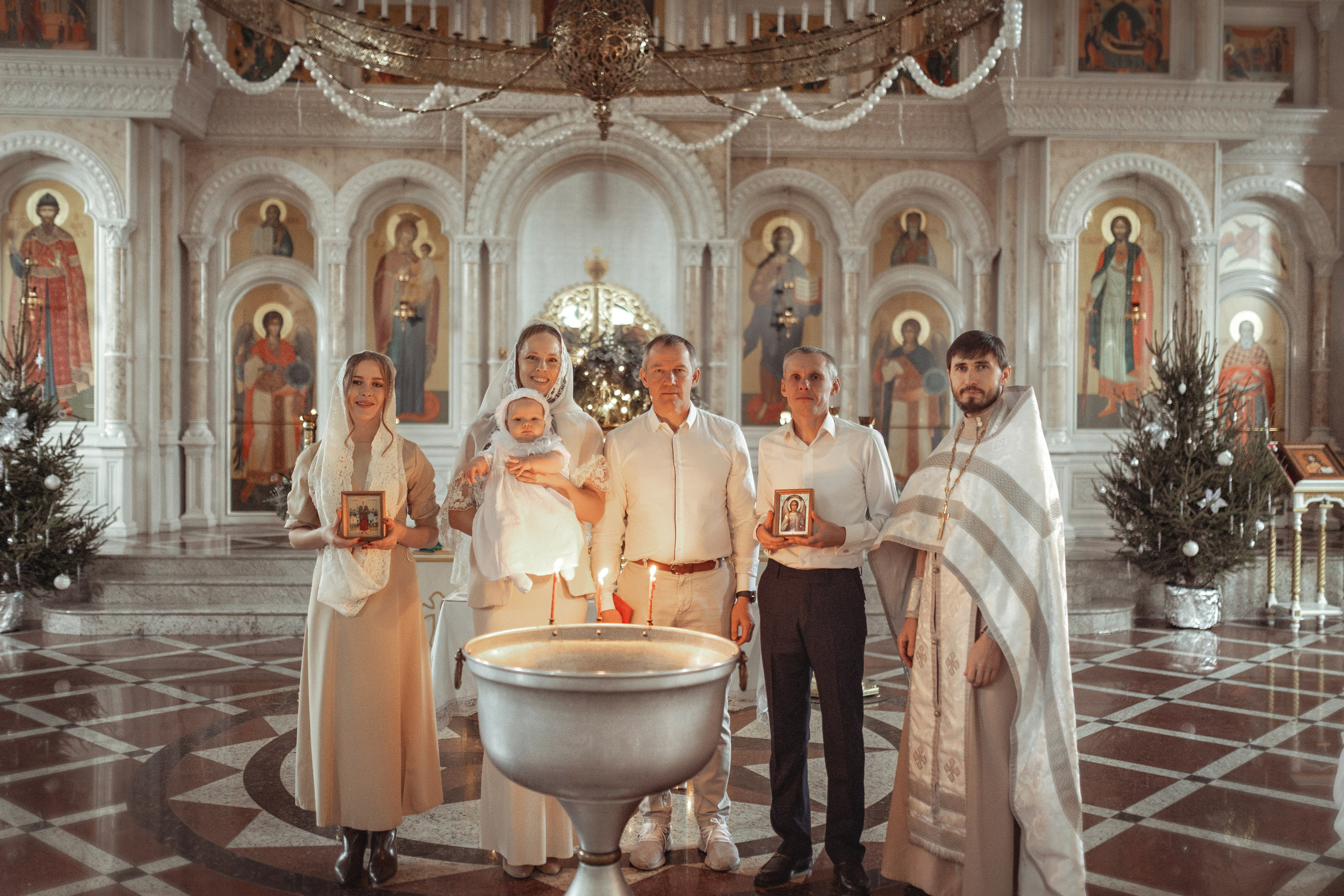 Таинство Крещение Ксении. Храм Александра Невского. Славянск н/К. Фотограф на Крещение и Венчание Краснодарский край — Гранкина Юлия