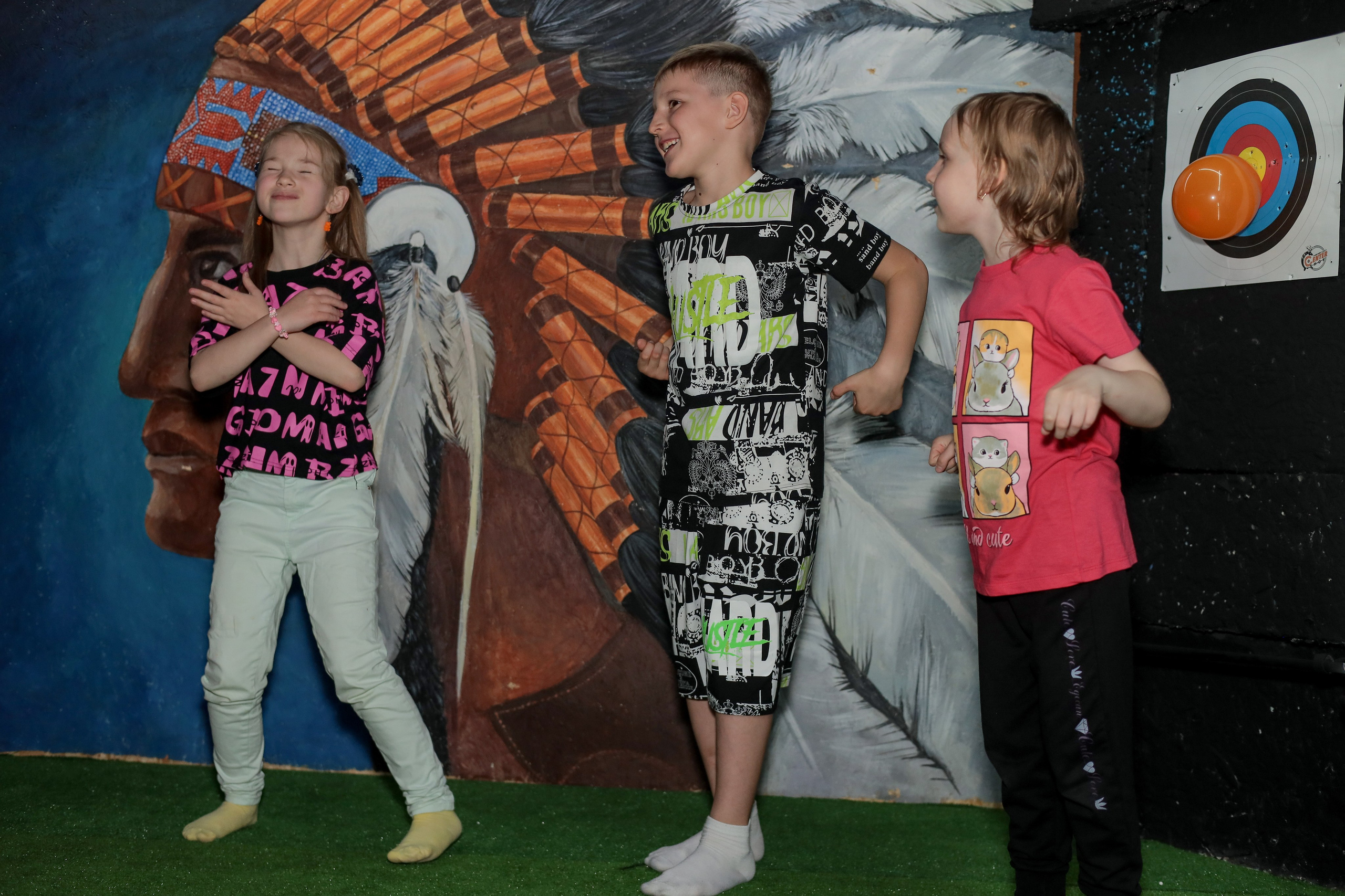 День рождение в стрелковом клубе. Фотограф Надршина Лилия