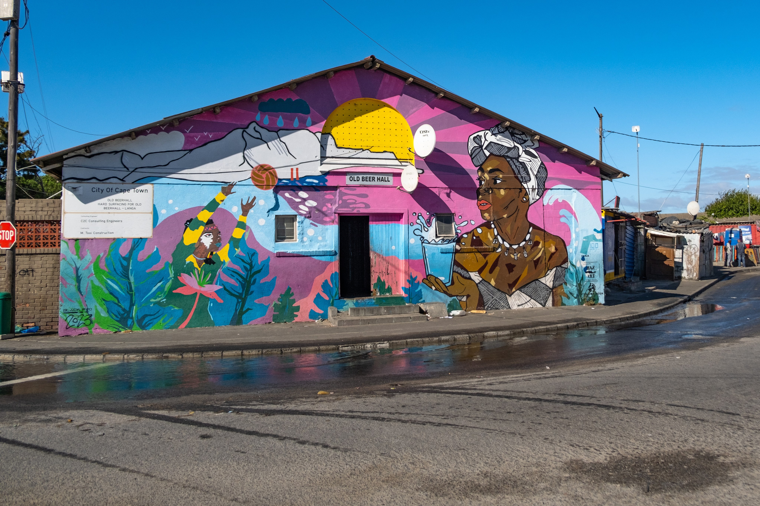 Тауншип и столовая гора. Фотографии из путешествий