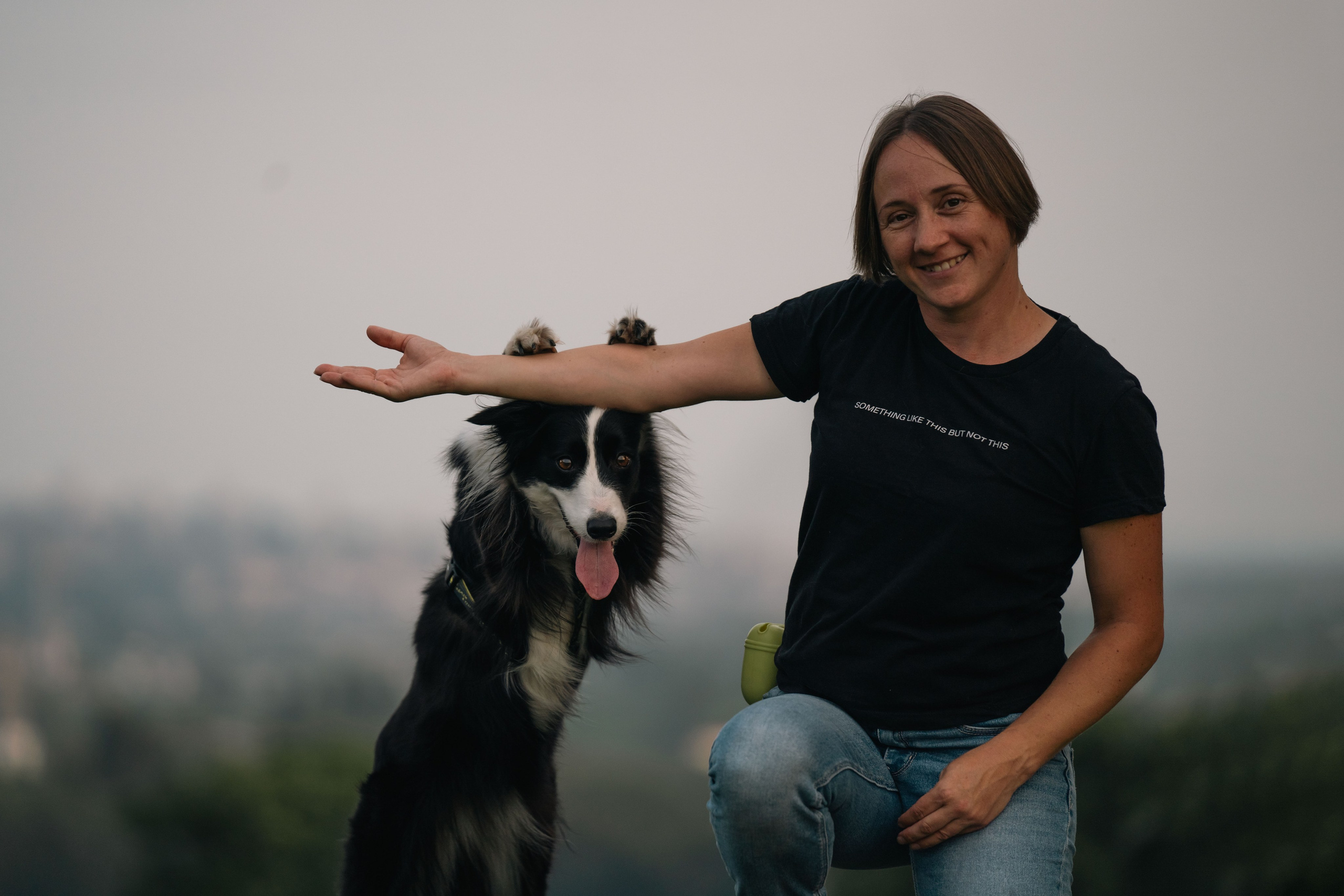 Белград, Калемегдан. Таня и Шегги. Фотограф анималист