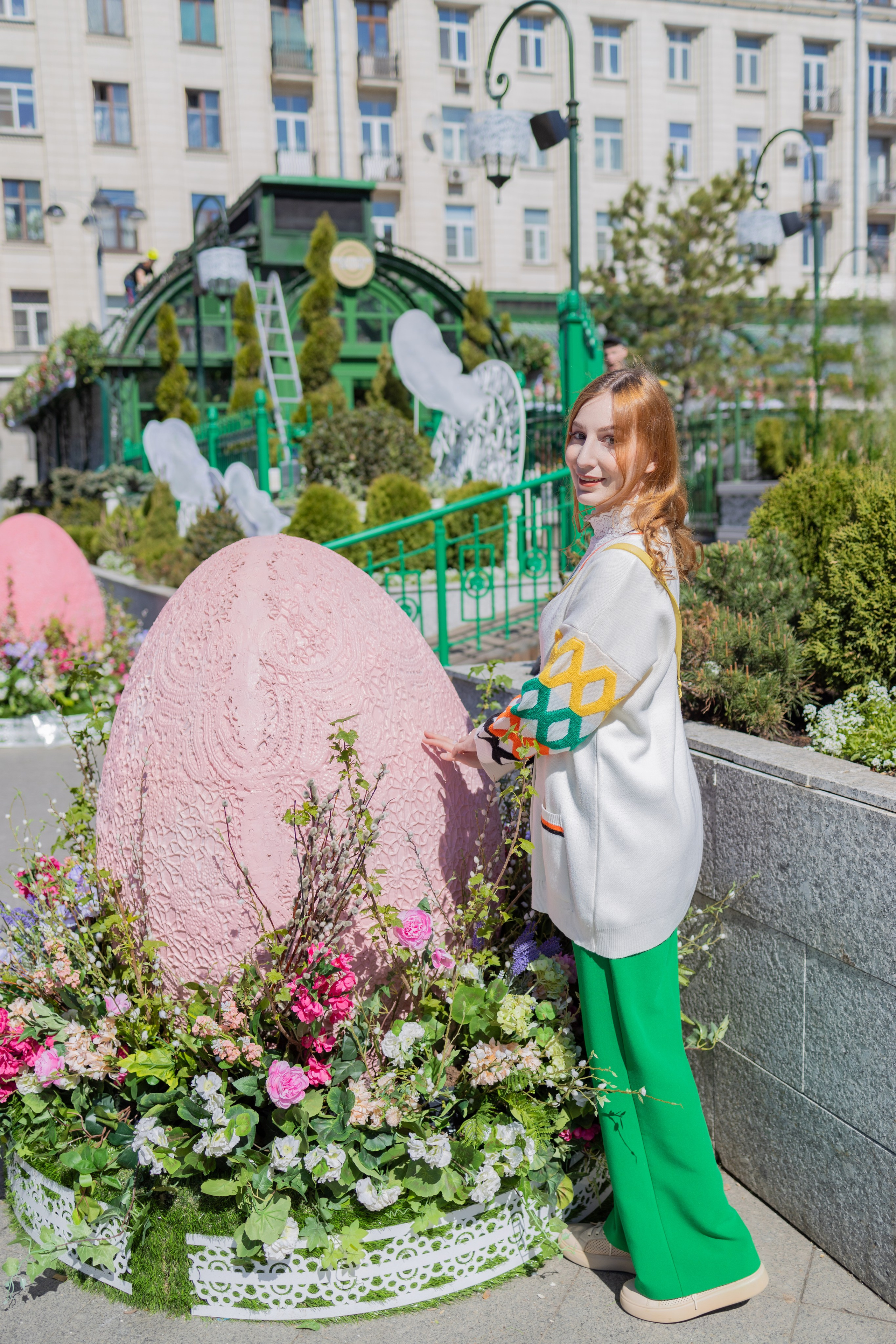 Весенняя прогулка с Еленой по Патриаршим. Репортажный, семейный и студийный фотограф в Москве Демин Алексей