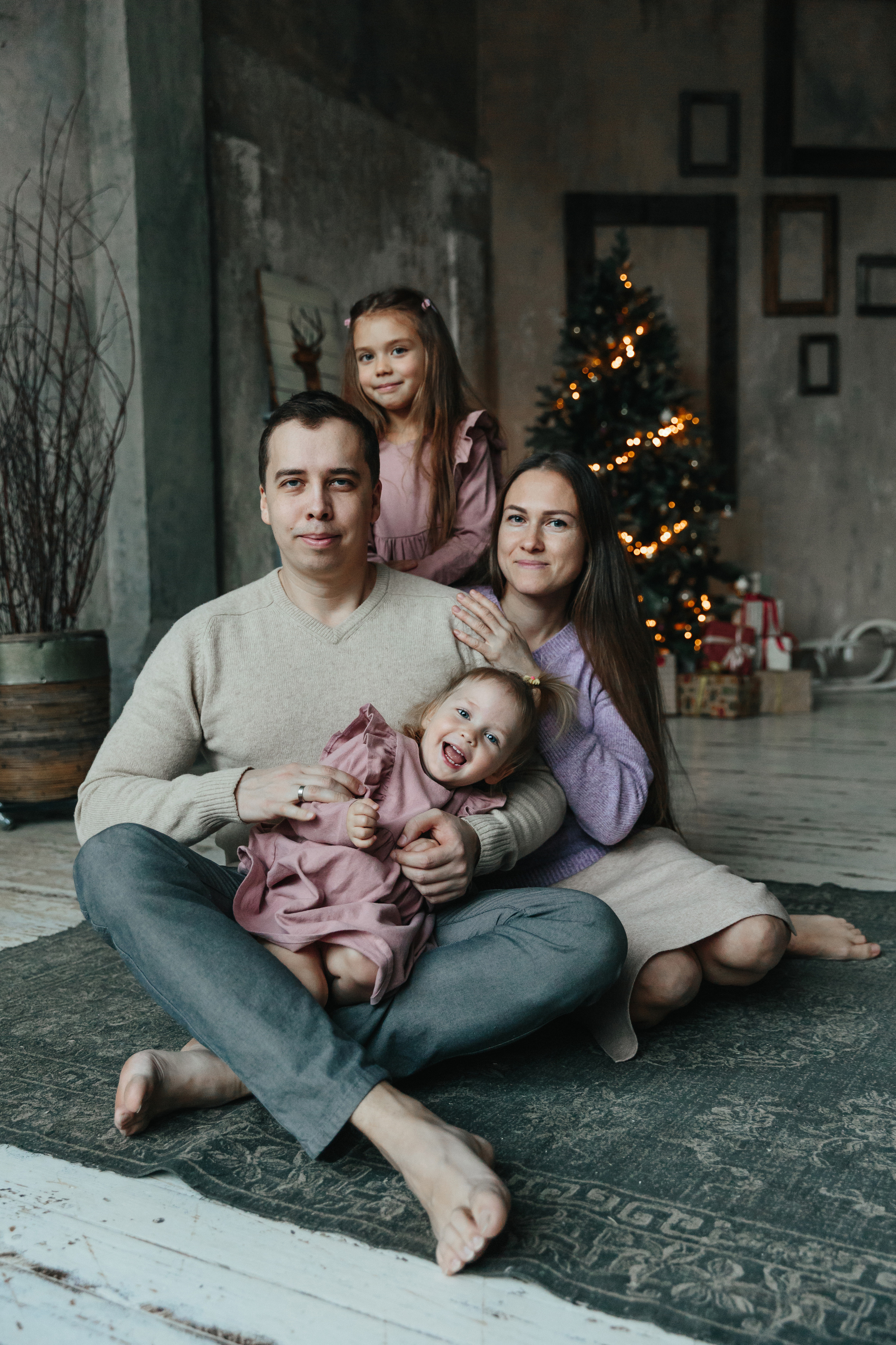 Кристина, Ваня, девочки. Семейный и детский фотограф в Москве Юлия Выганова Julia Joy