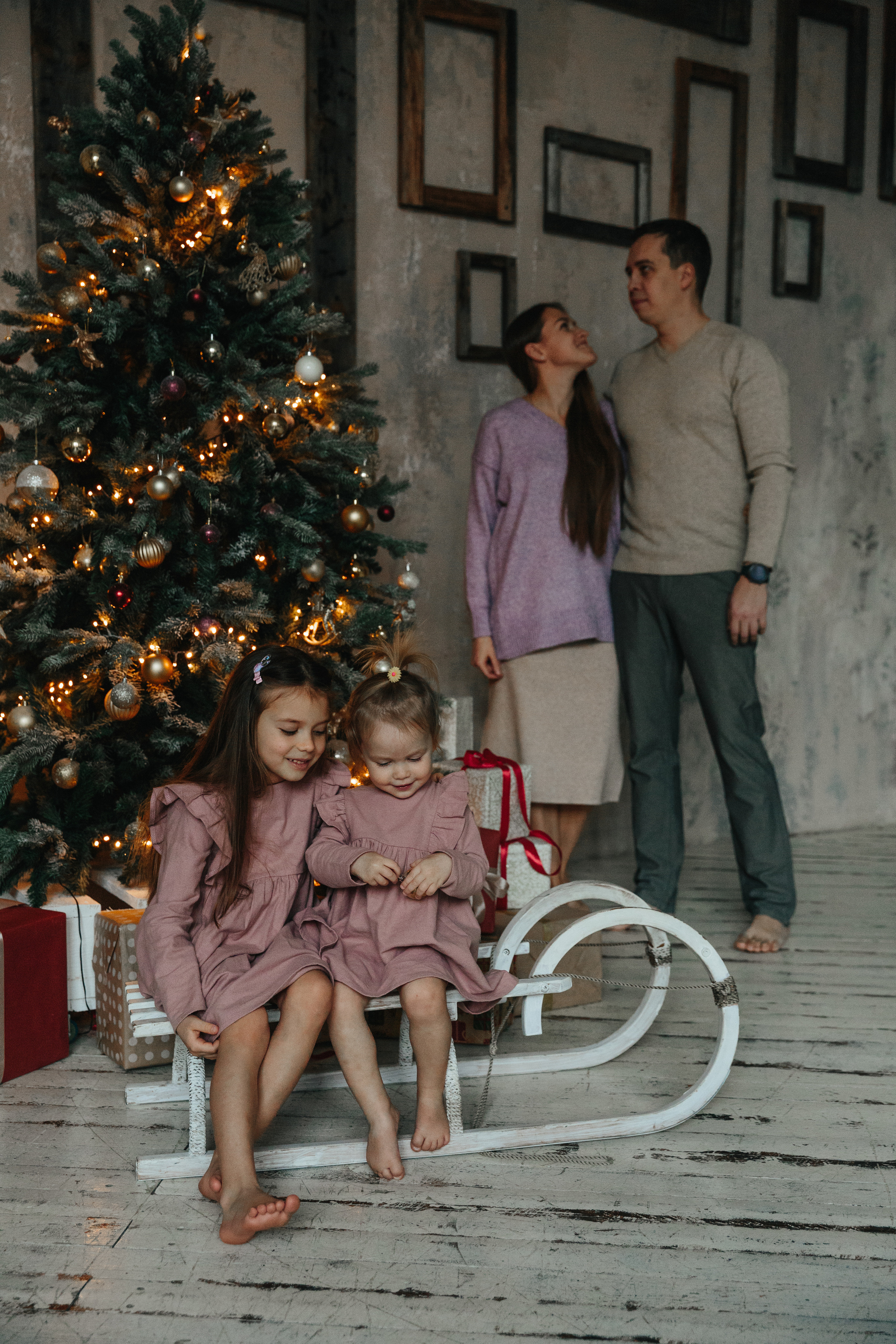 Кристина, Ваня, девочки. Семейный и детский фотограф в Москве Юлия Выганова Julia Joy