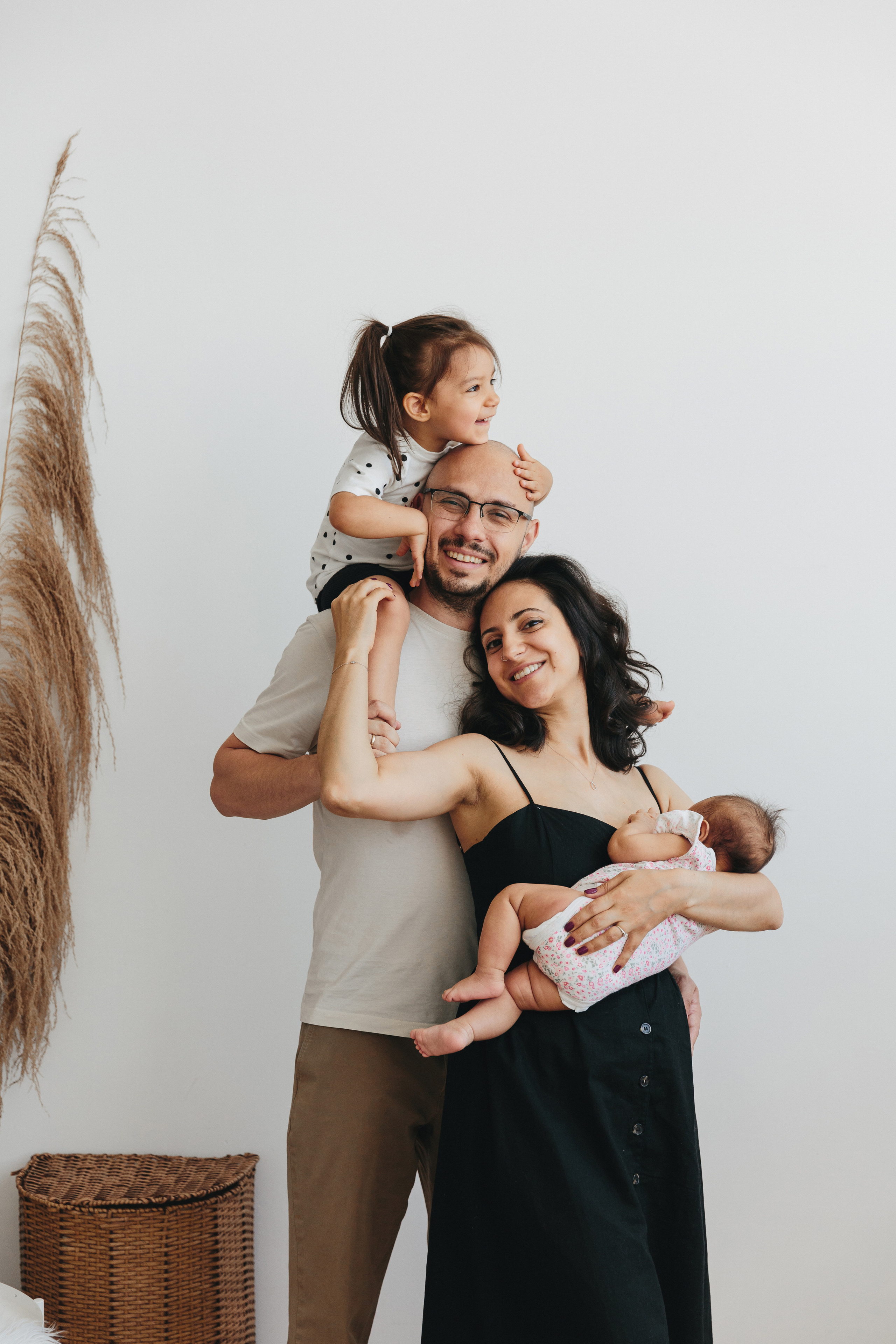 Аня, Максим и девочки. Семейный и детский фотограф в Москве Юлия Выганова Julia Joy