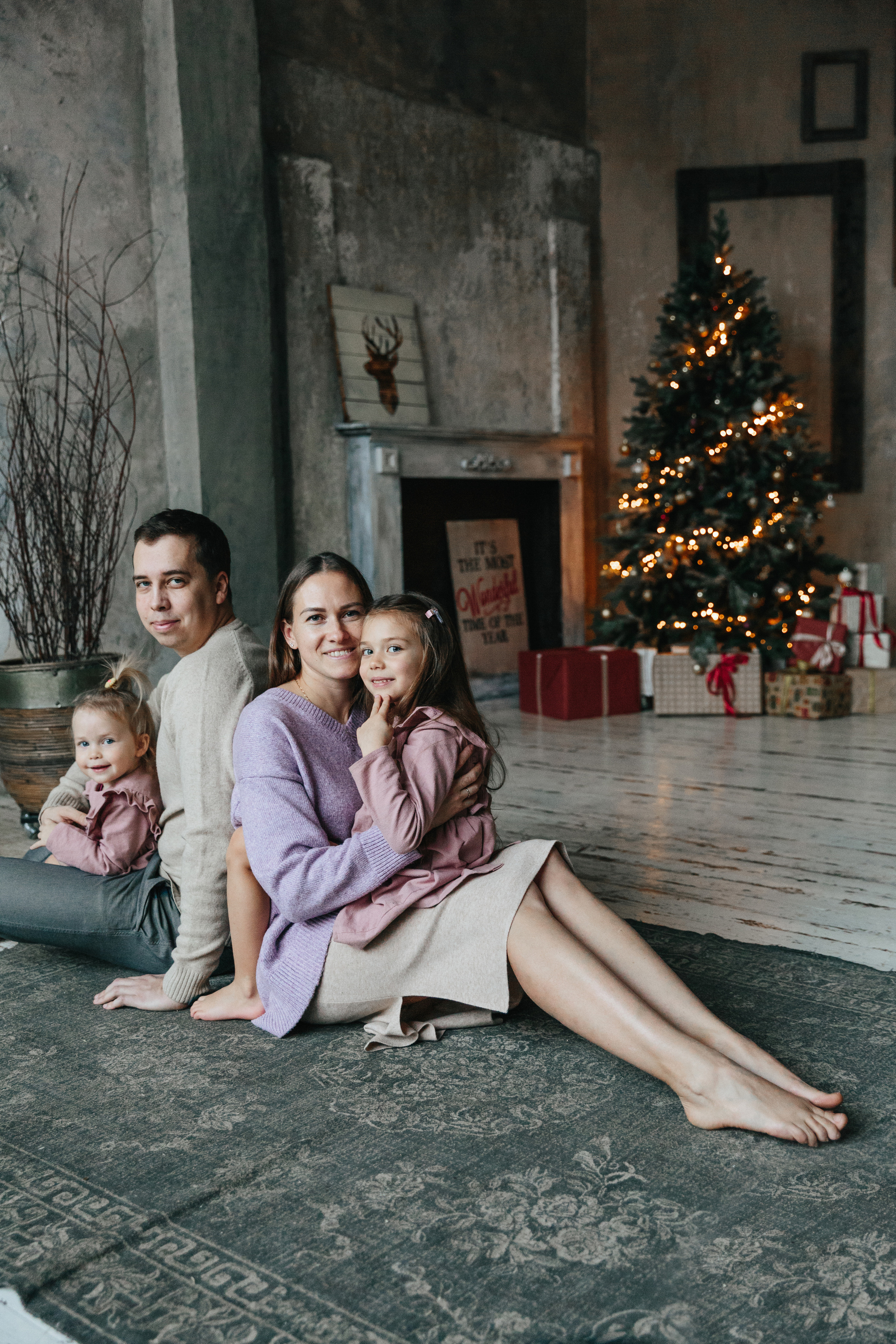 Кристина, Ваня, девочки. Семейный и детский фотограф в Москве Юлия Выганова Julia Joy