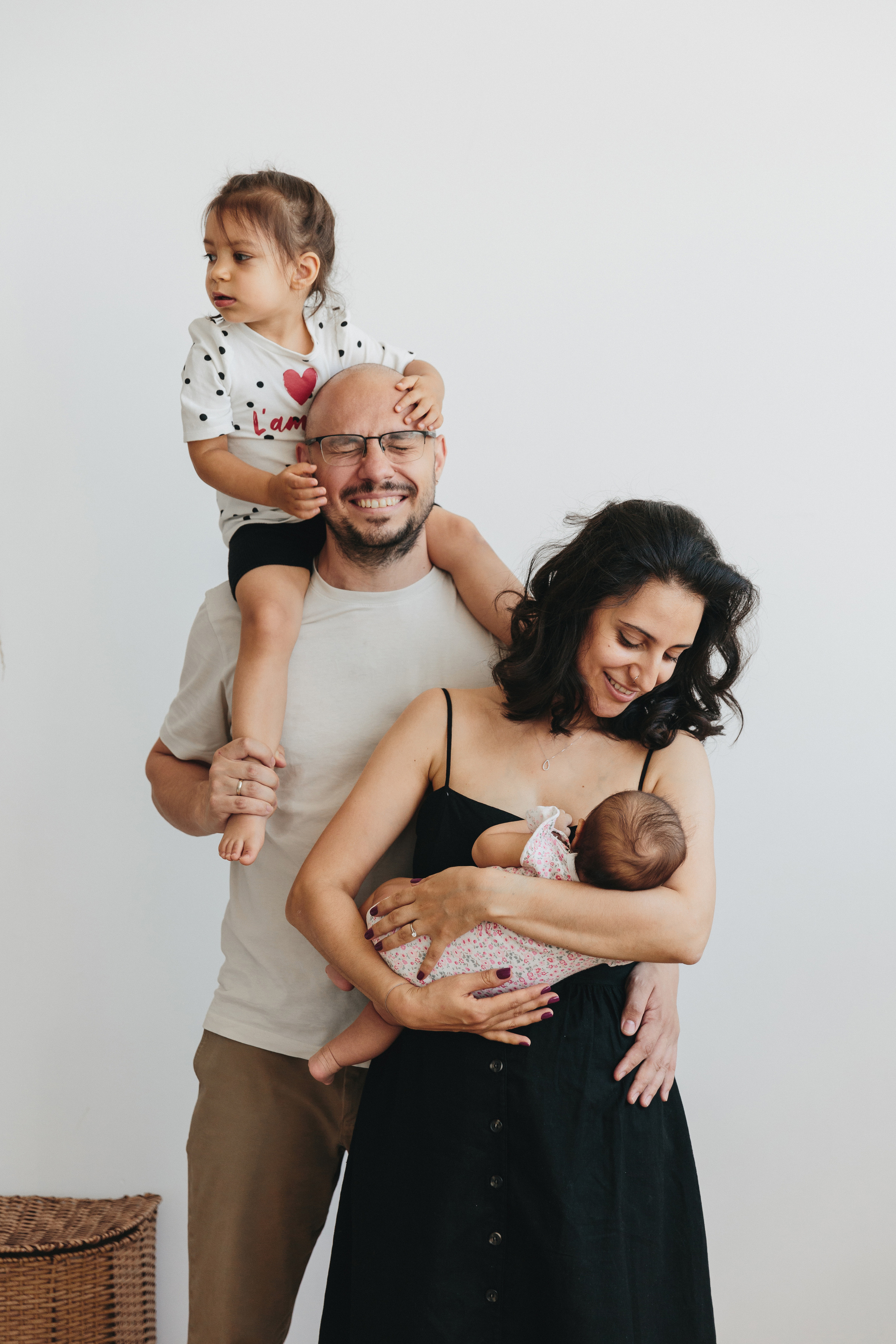 Аня, Максим и девочки. Семейный и детский фотограф в Москве Юлия Выганова Julia Joy