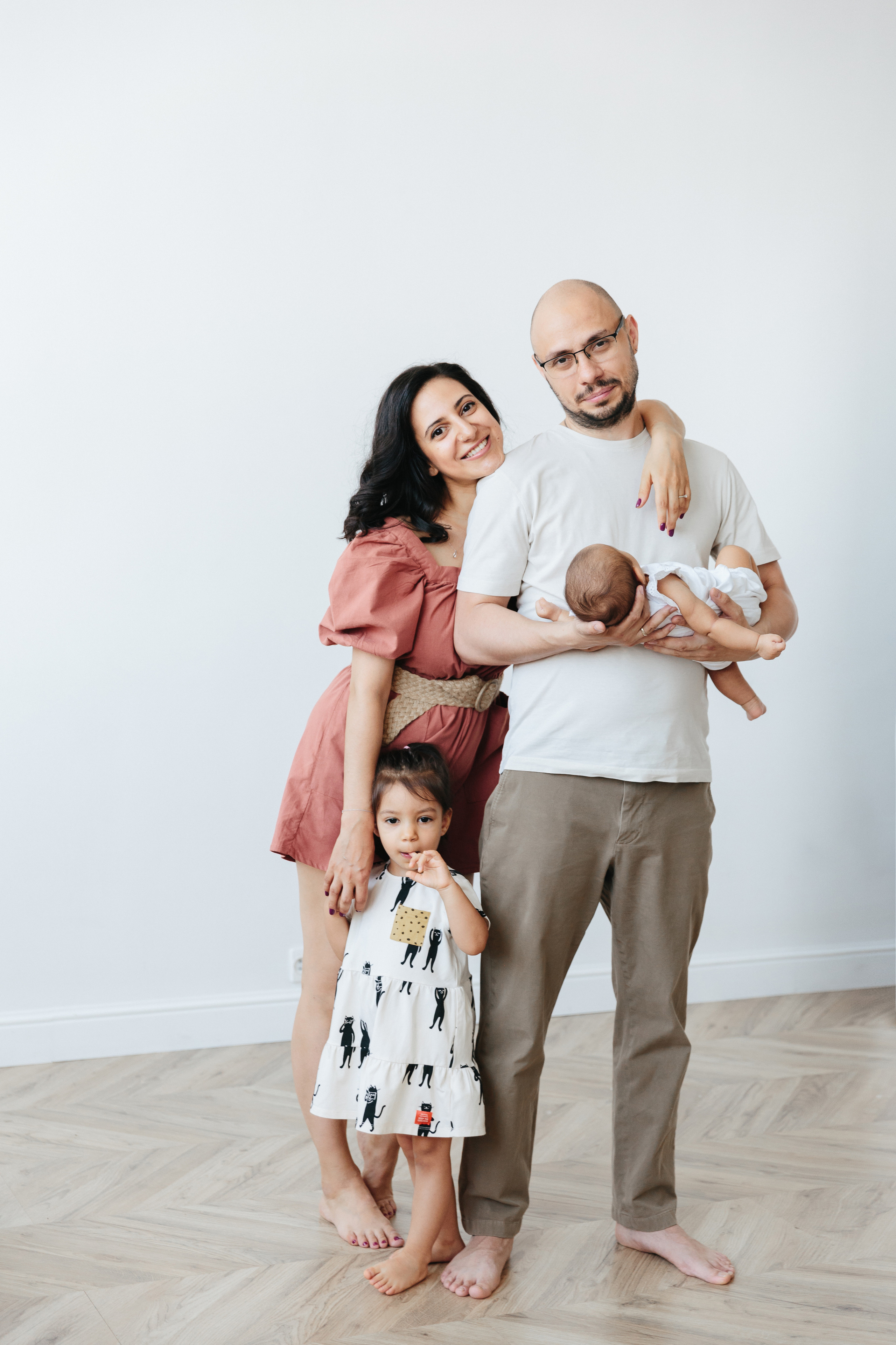 Аня, Максим и девочки. Семейный и детский фотограф в Москве Юлия Выганова Julia Joy