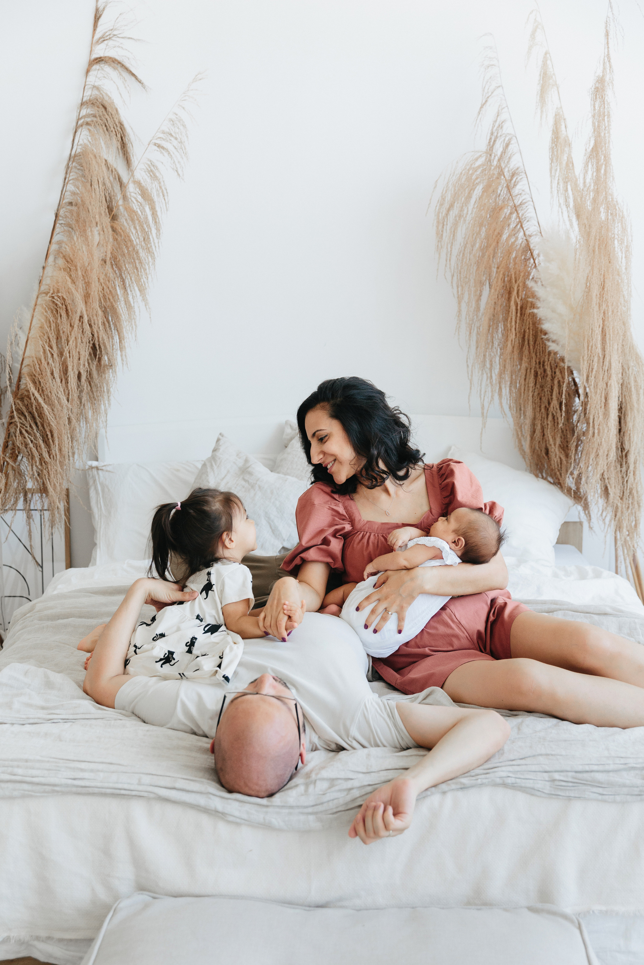 Аня, Максим и девочки. Семейный и детский фотограф в Москве Юлия Выганова Julia Joy