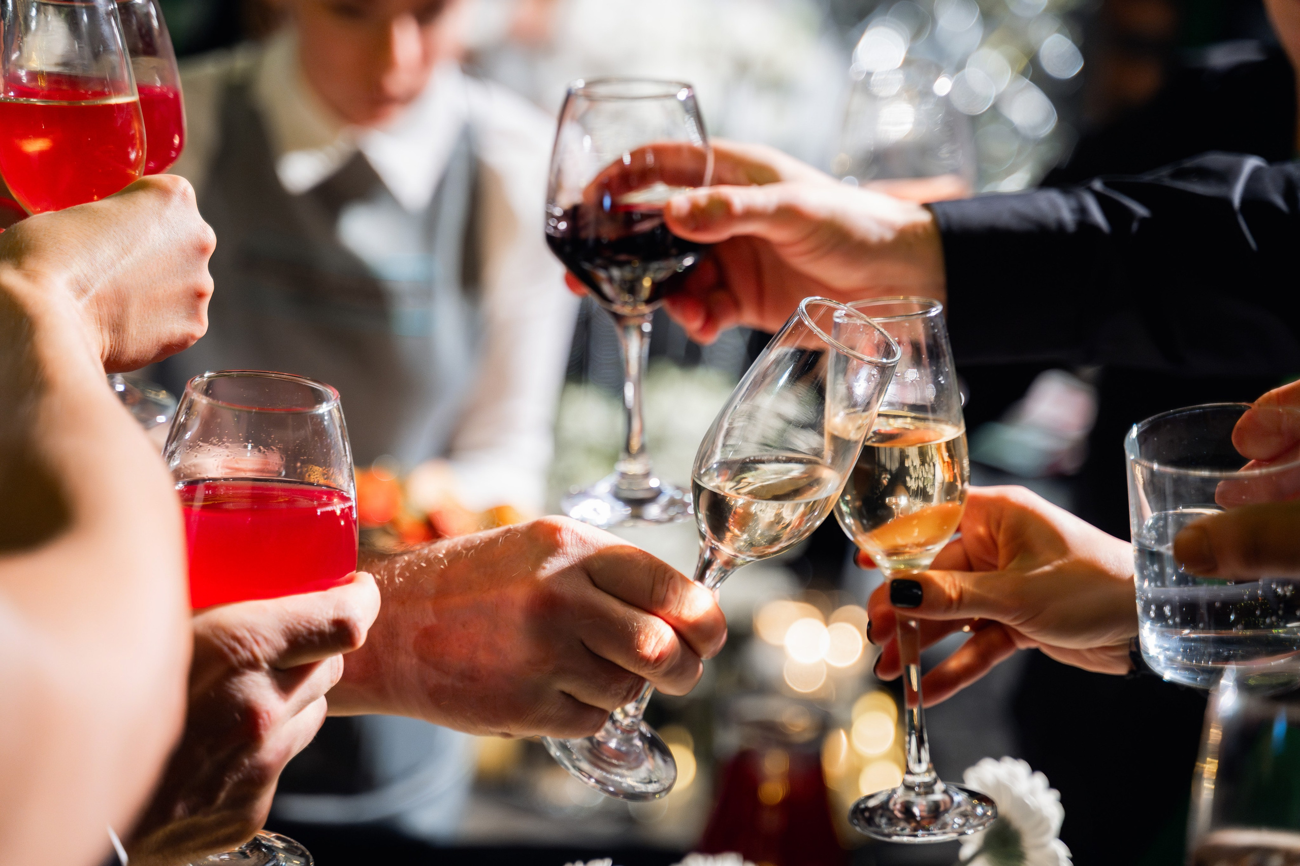 Свадебный банкет. Свадебный фотограф Москва и МО