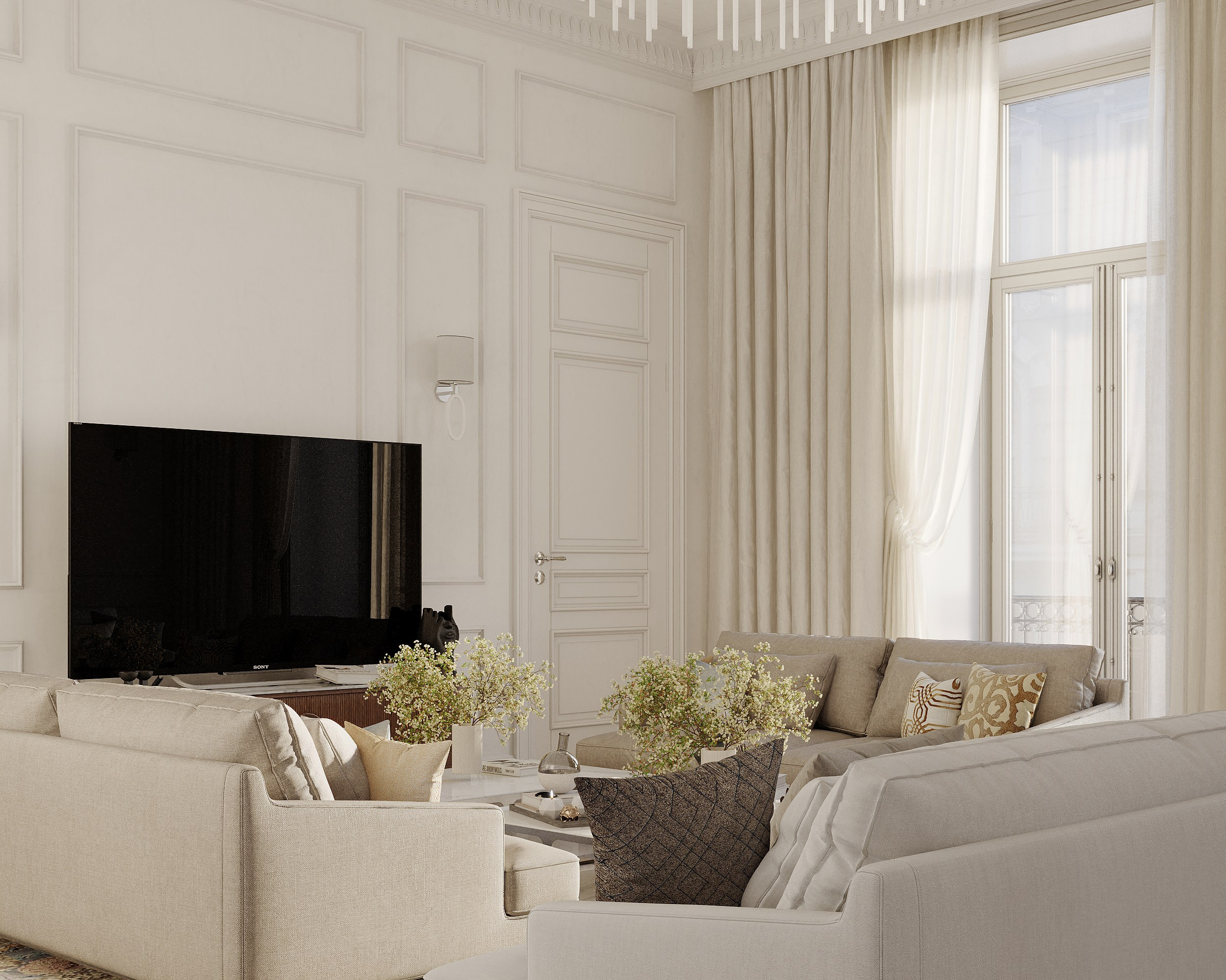 Четырехкомнатная квартира в Москве. 3D визуализатор в Москве Сердюк Владислав