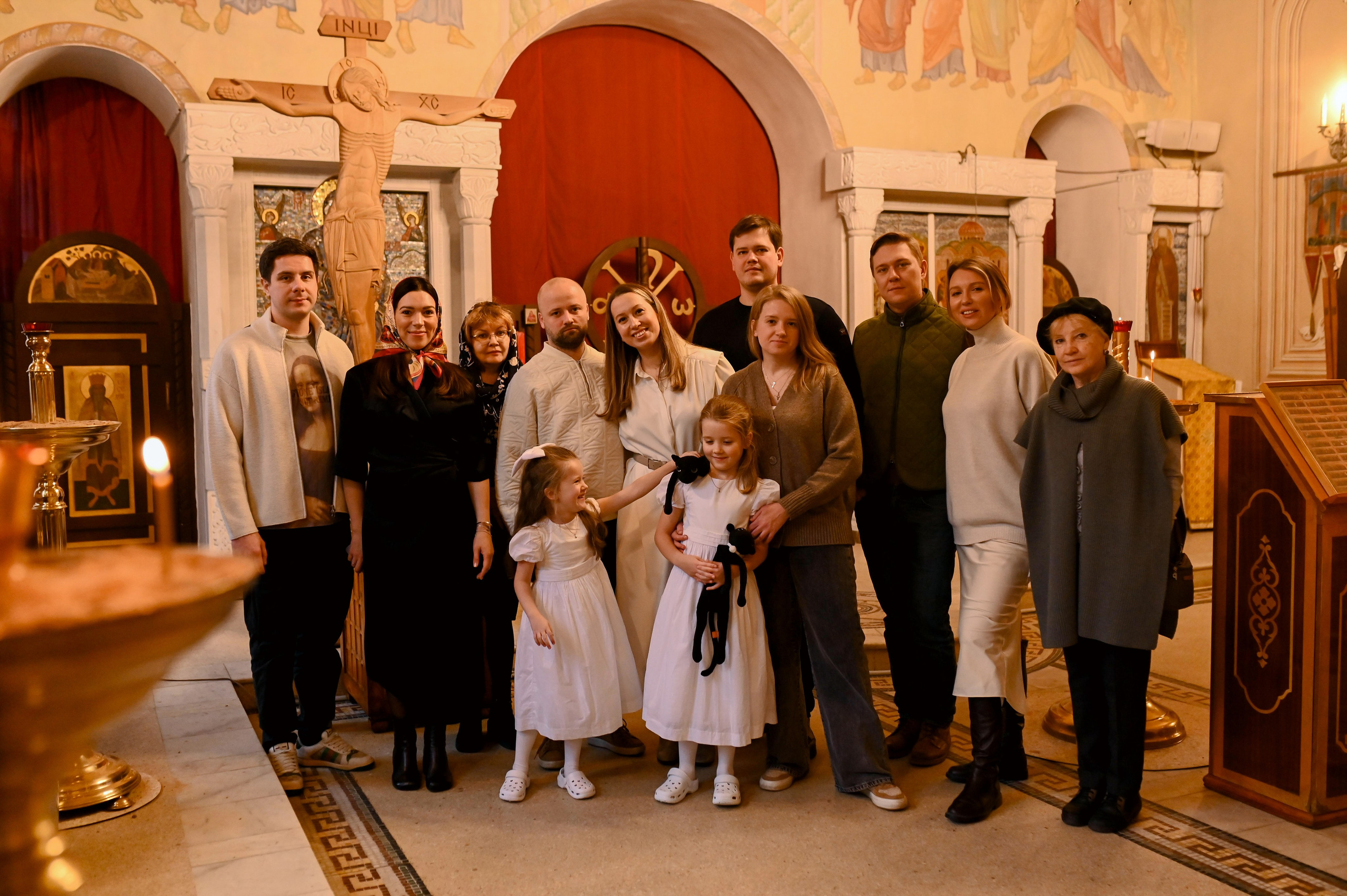 КРЕЩЕНИЕ ДВУХ ПРИНЦЕСС. Шашкова Вероника / Свадебный и семейный фотограф Москва и Ярославль