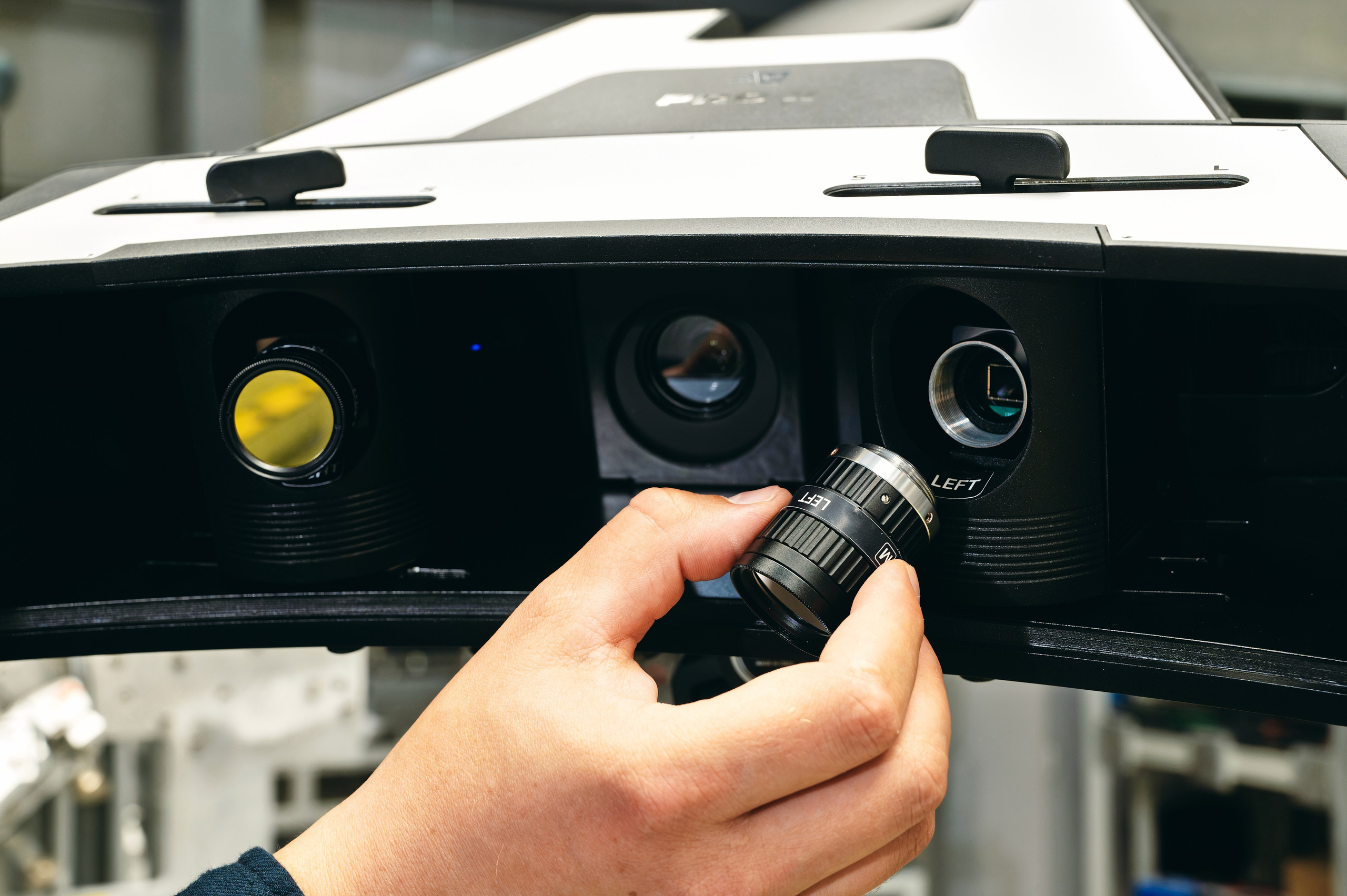 Метрологический 3D-сканер PRO II. Фотограф Юсов Александр