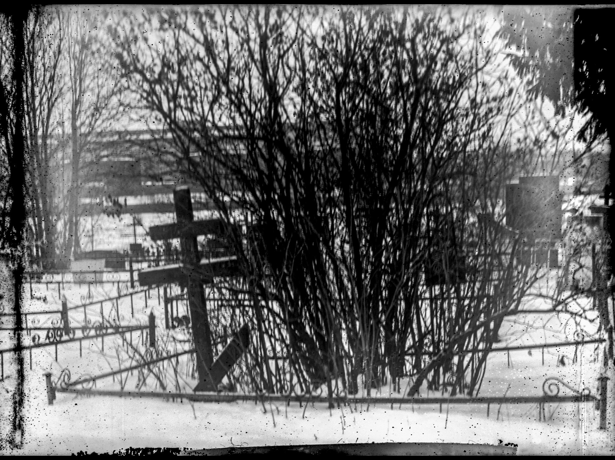 Glass plates. Darkroom aesthetics
