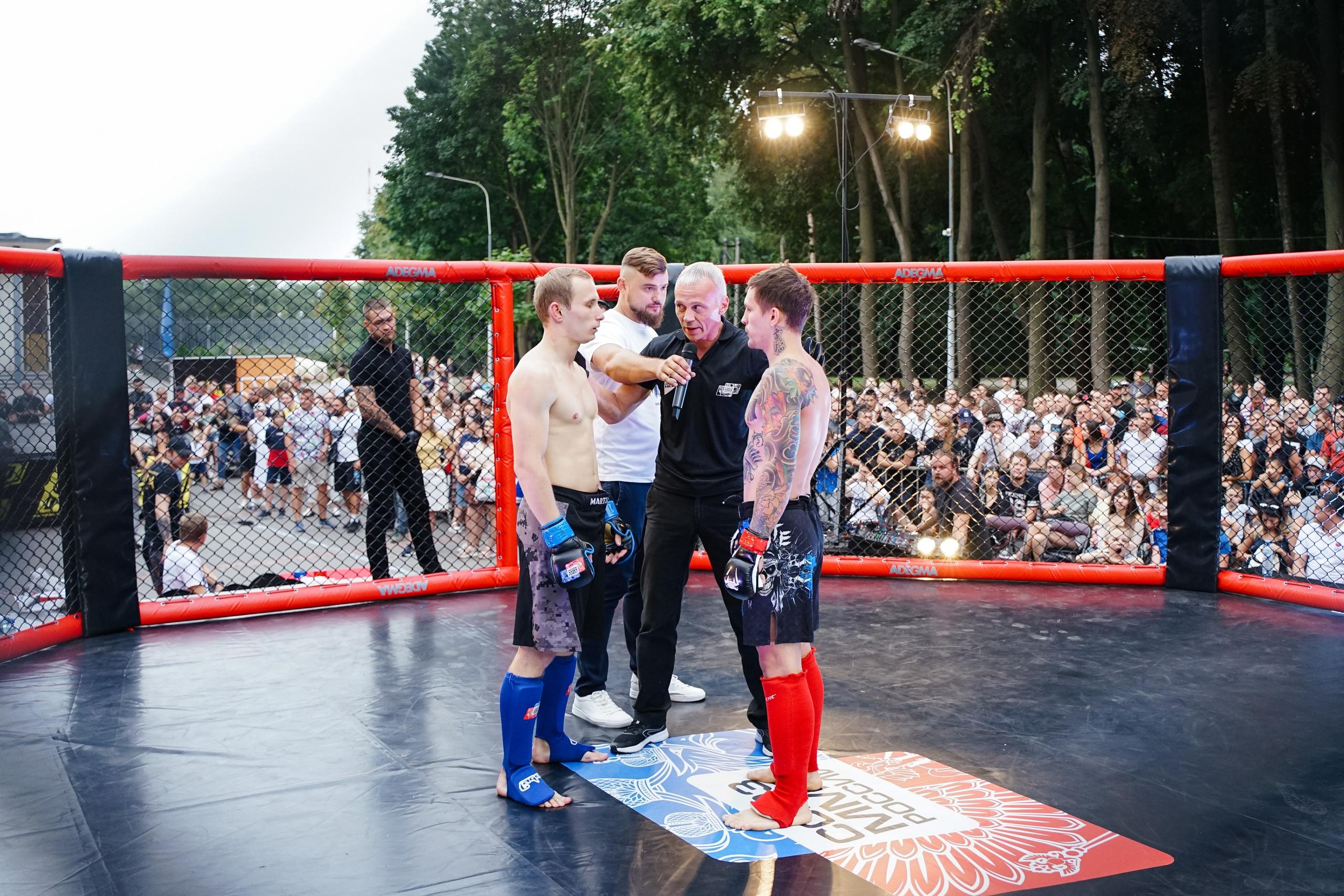 Вечер боев в ЦПКиО. Фотограф Надежда Погребняк | Рязань | Москва