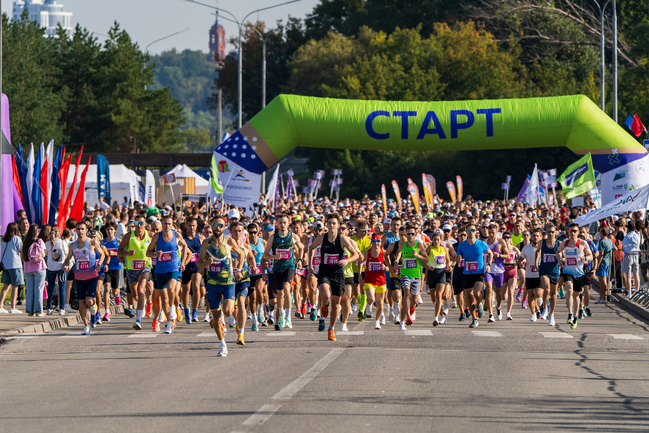 Фотографии Калужский Космический марафон 2025, Взрослые. Фотограф спортивные события, недвижимость, турбизнес