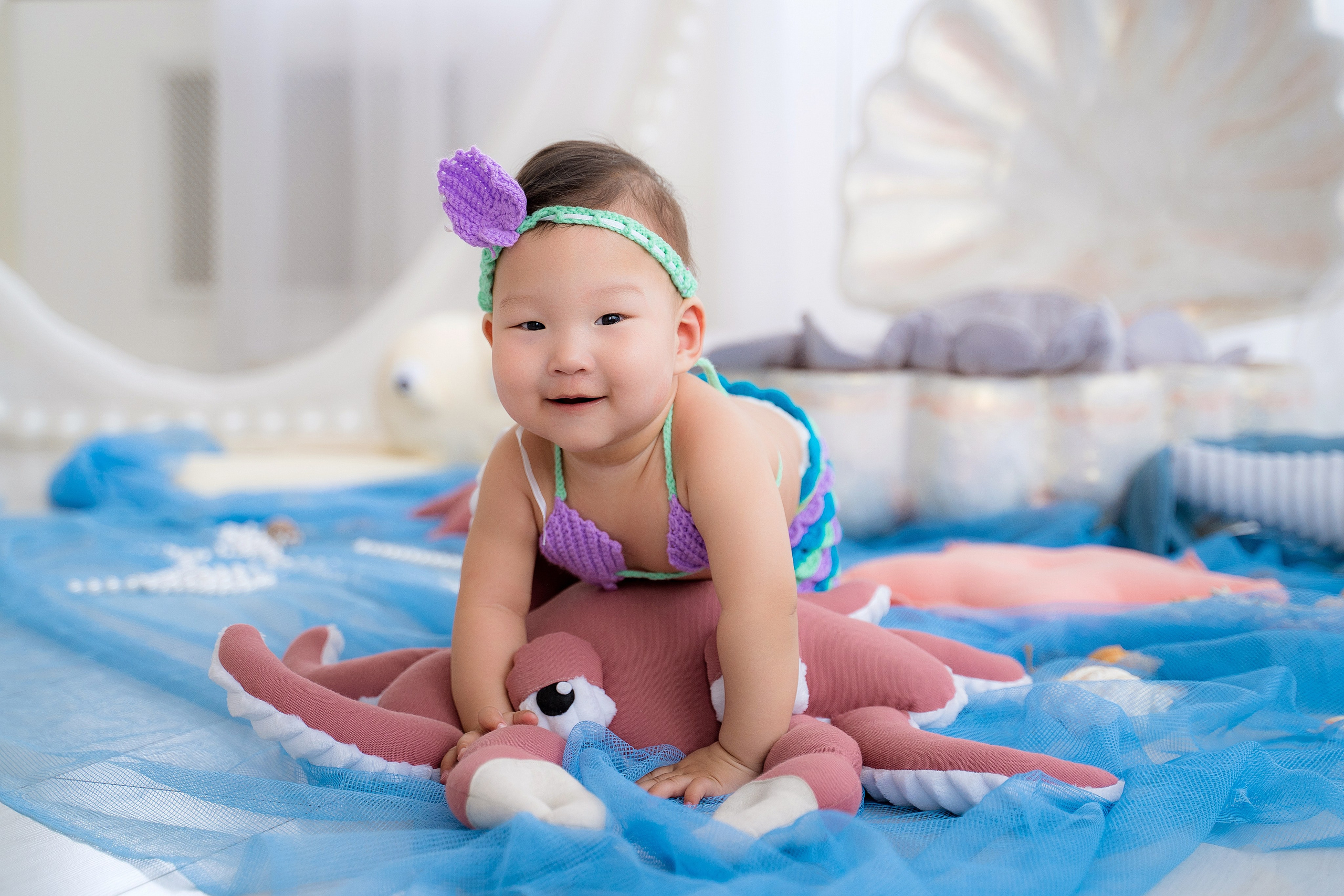 Русалочка. Фотостудия Малина в городе Улан-Удэ. Фотограф Ирина Жарникова