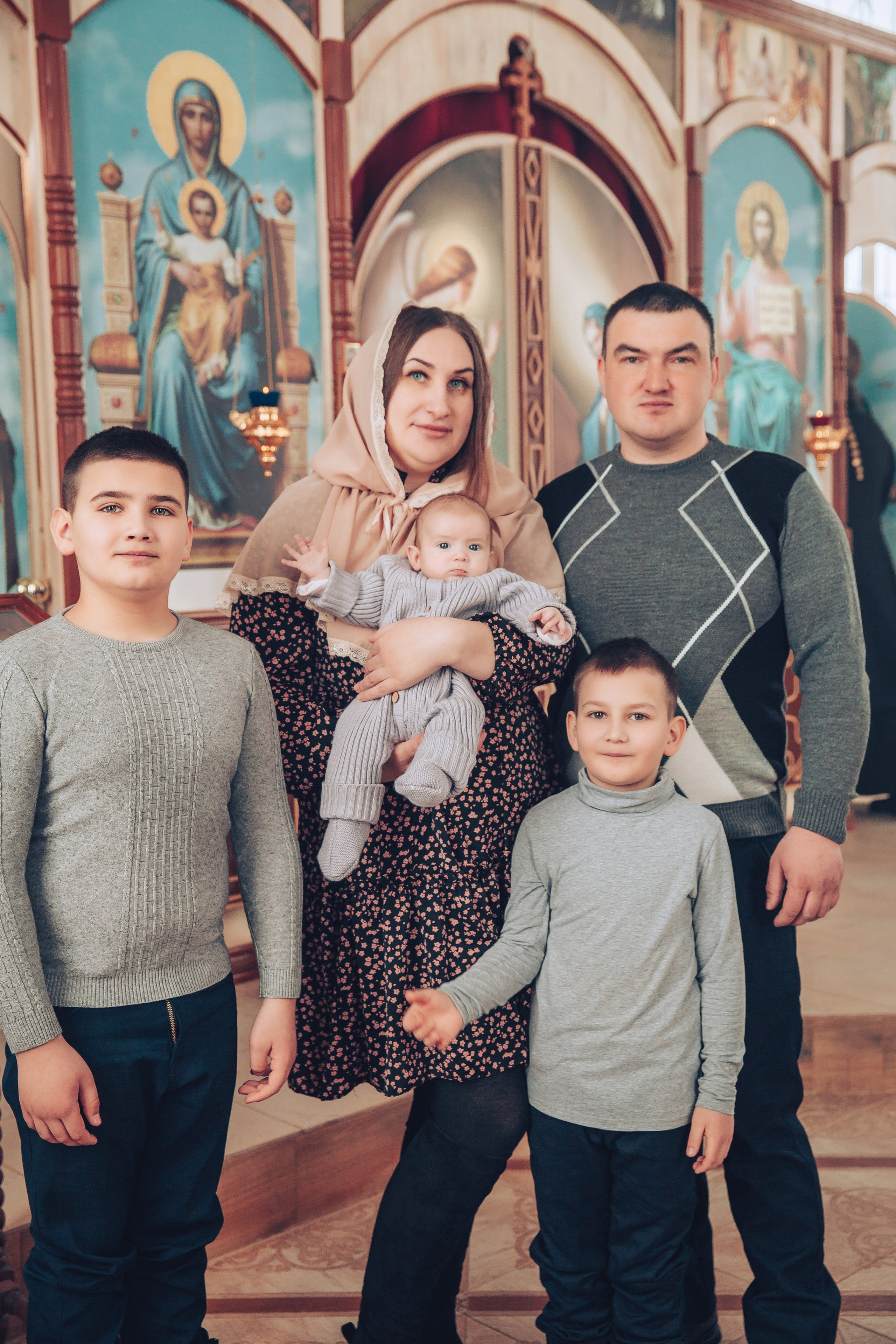 Крещение Анастасии. Школьный и детский фотограф Старожилово