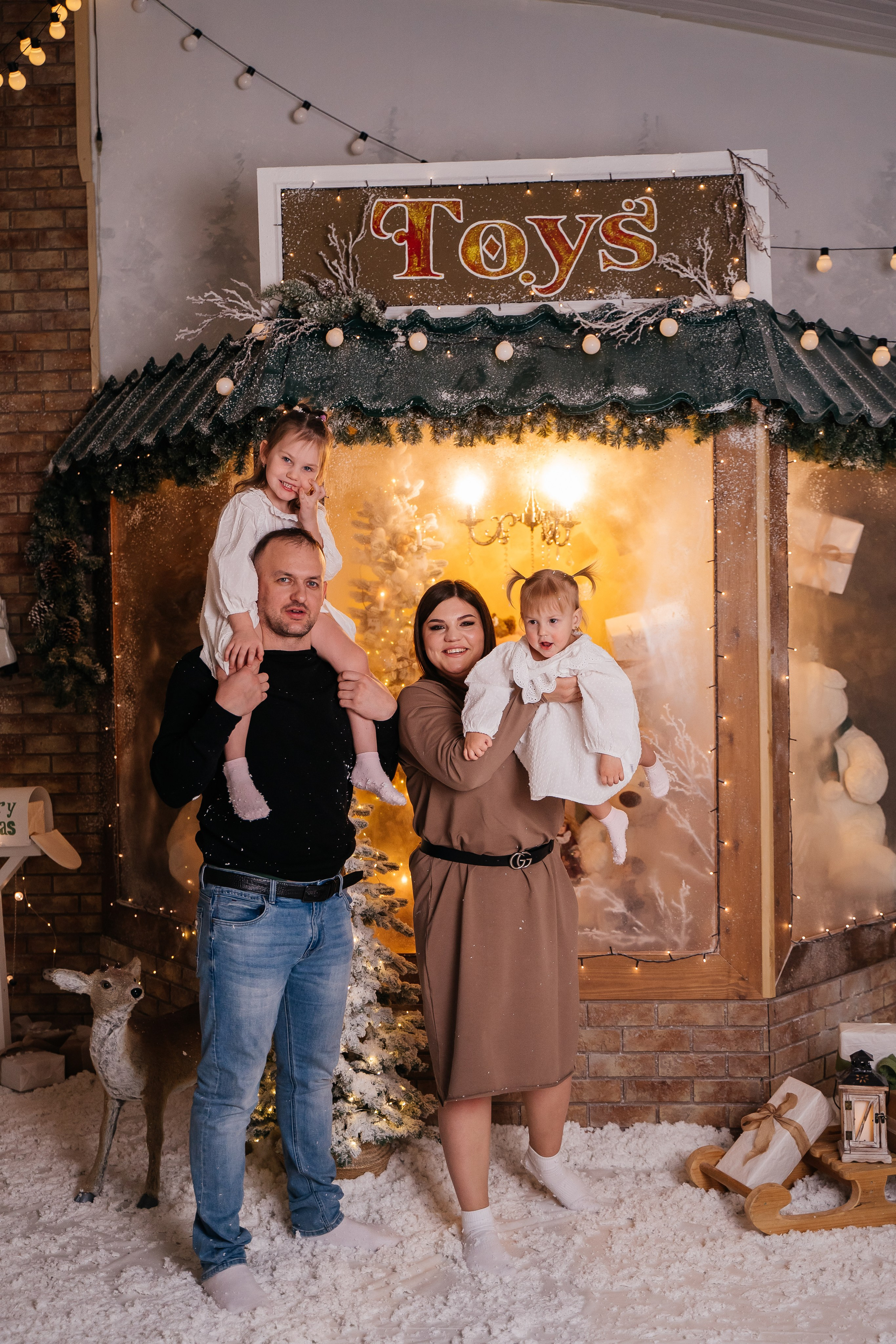 Новогодняя история двух принцесс. Свадебный и семейный фотограф в Новосибирске Синицына Наталья