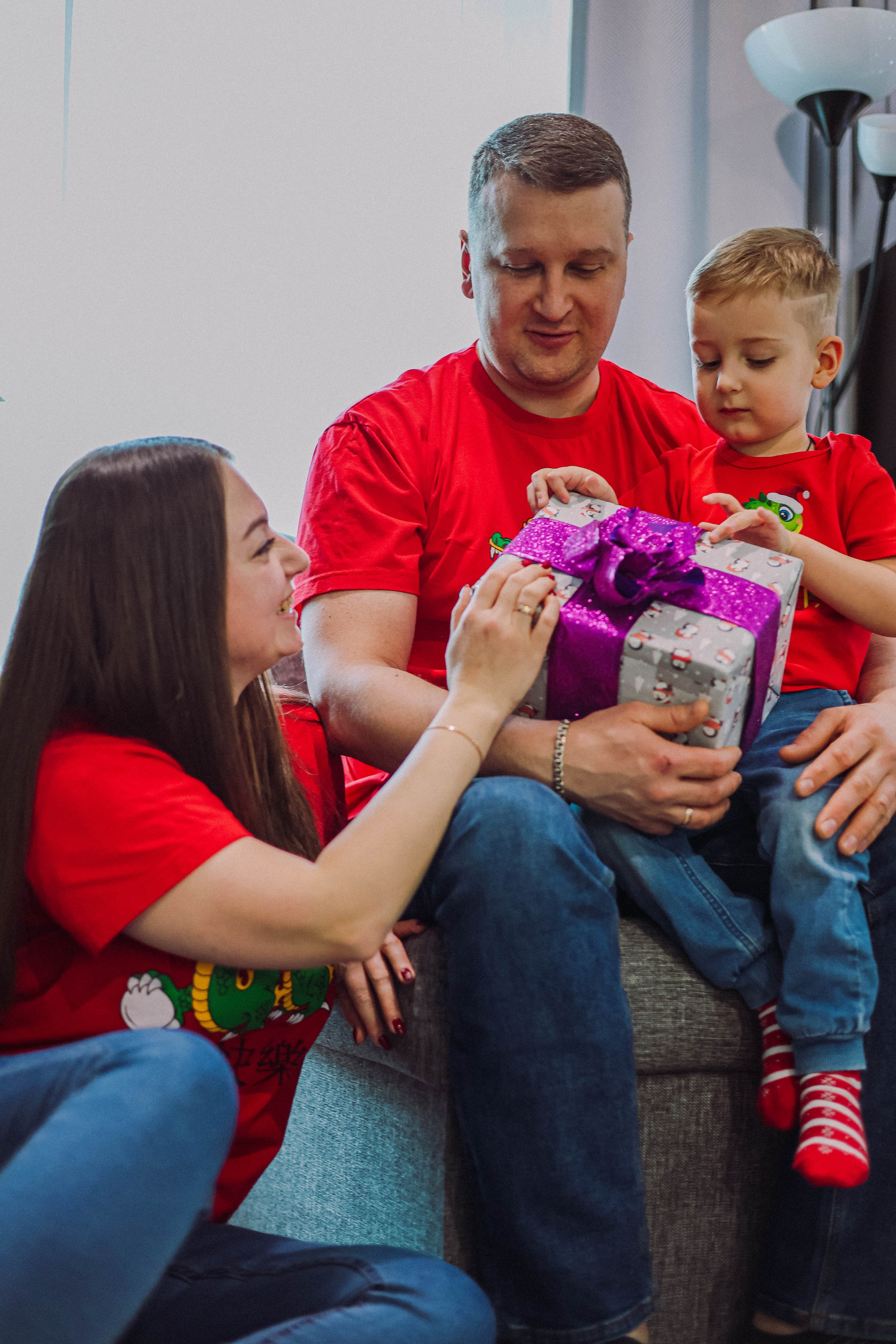 Домашняя история «Алла и ее семья». Фотограф в Москве Анастасия Калинина