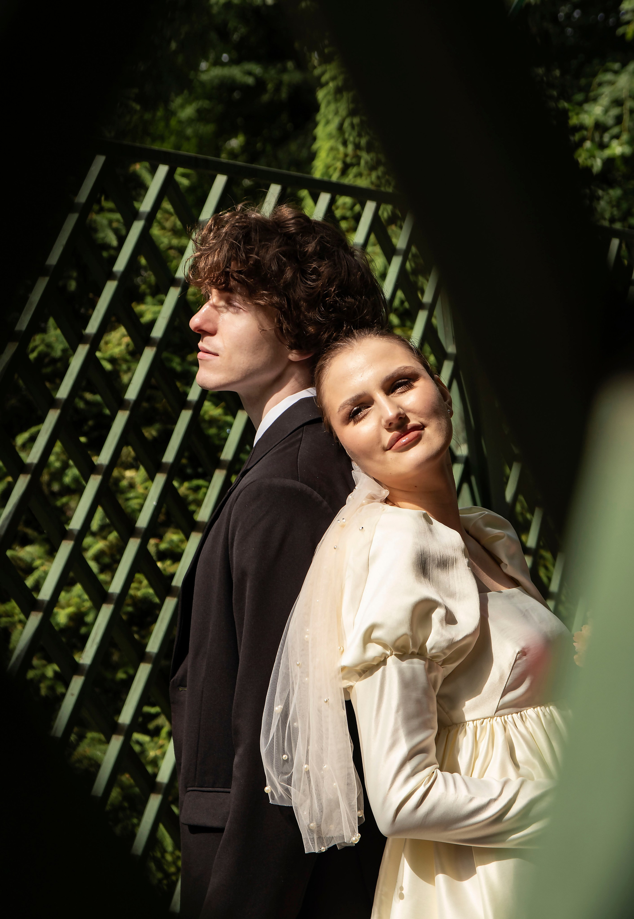 Свадебная прогулка в Летнем саду. Портретный фотограф в Санкт-Петербурге Савельева Ольга