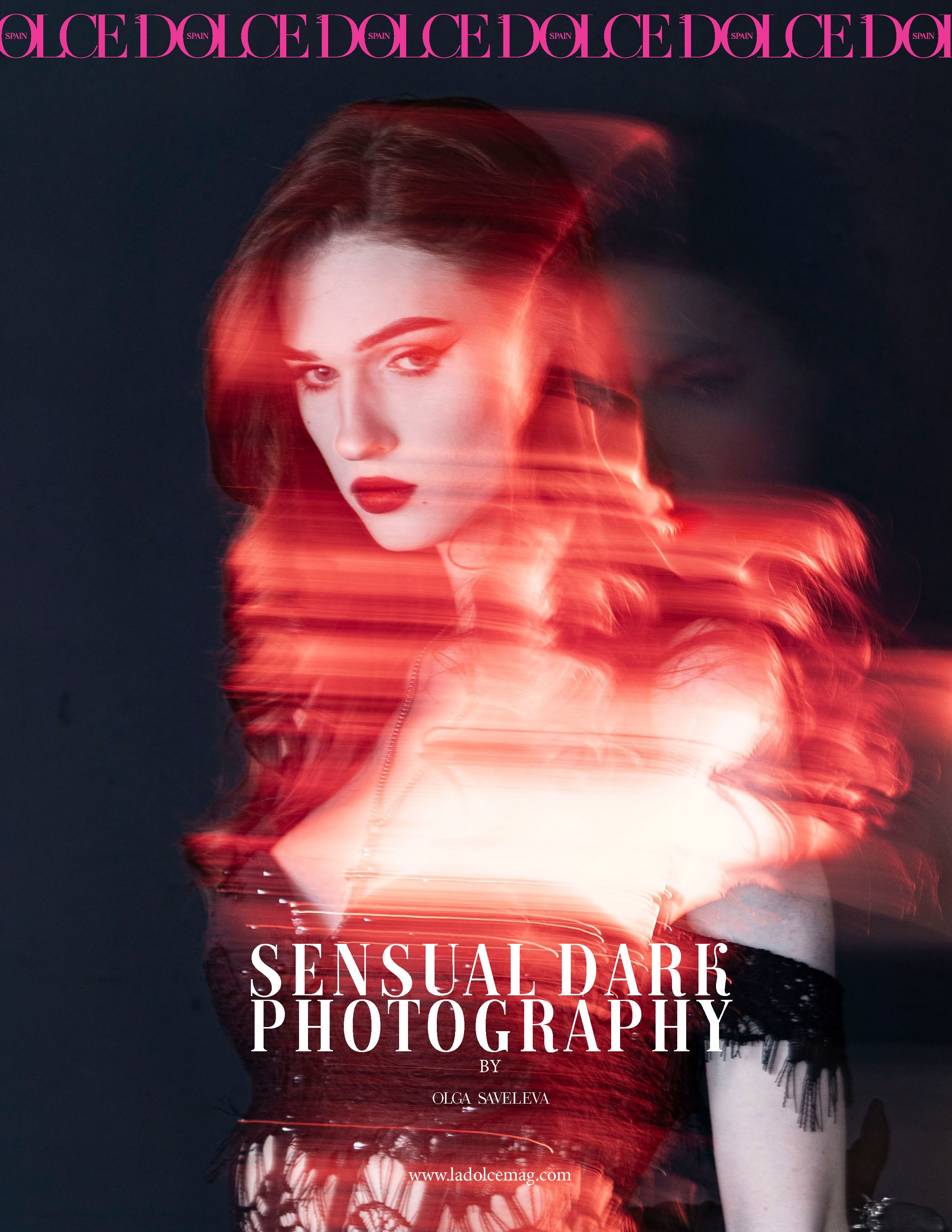 Вамп. Публикация в DOLCE magazine. Портретный фотограф в Санкт-Петербурге Савельева Ольга