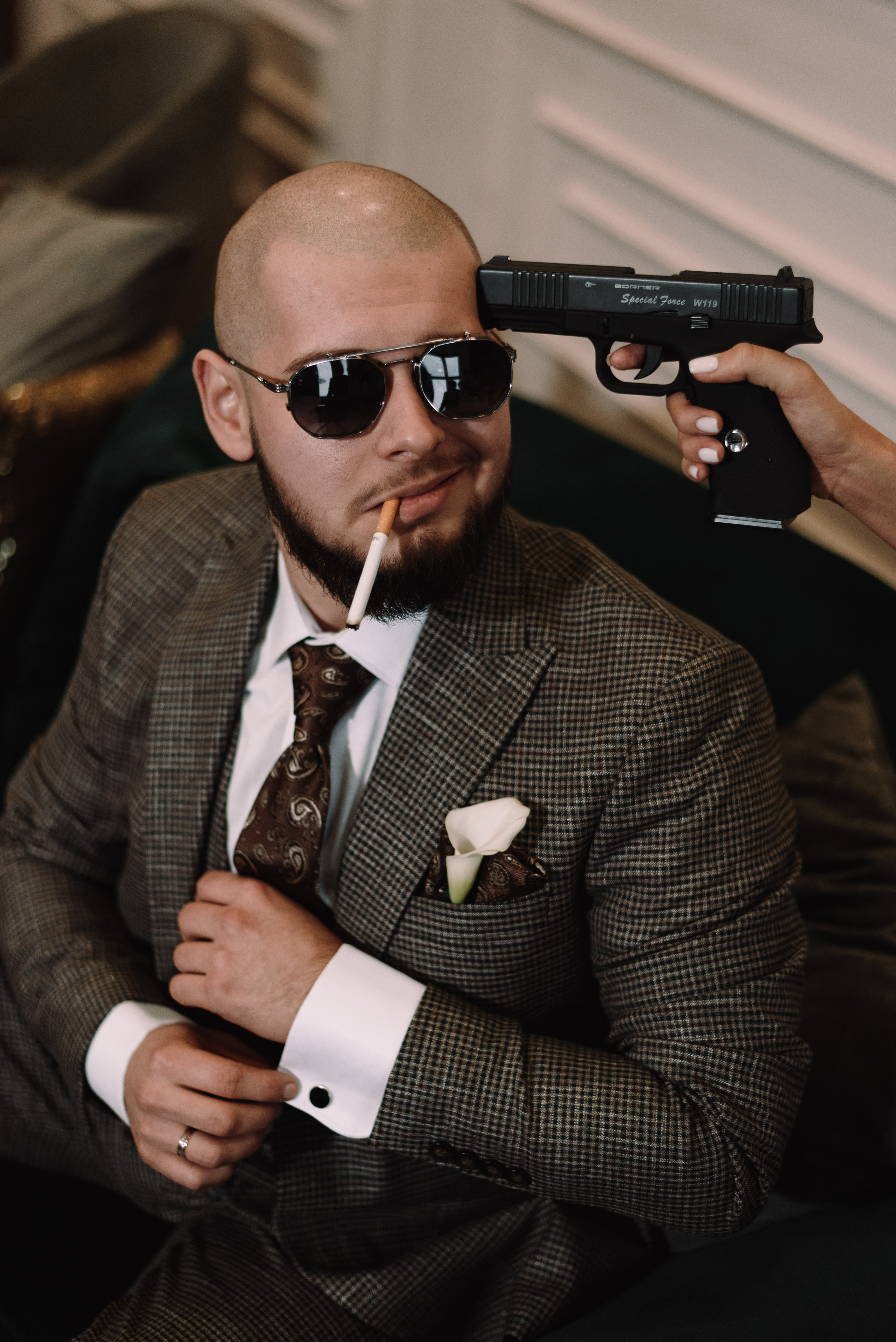 Дима и Настя (Mr. & Mrs. Smith). Свадебный фотограф Анастасия Бударина