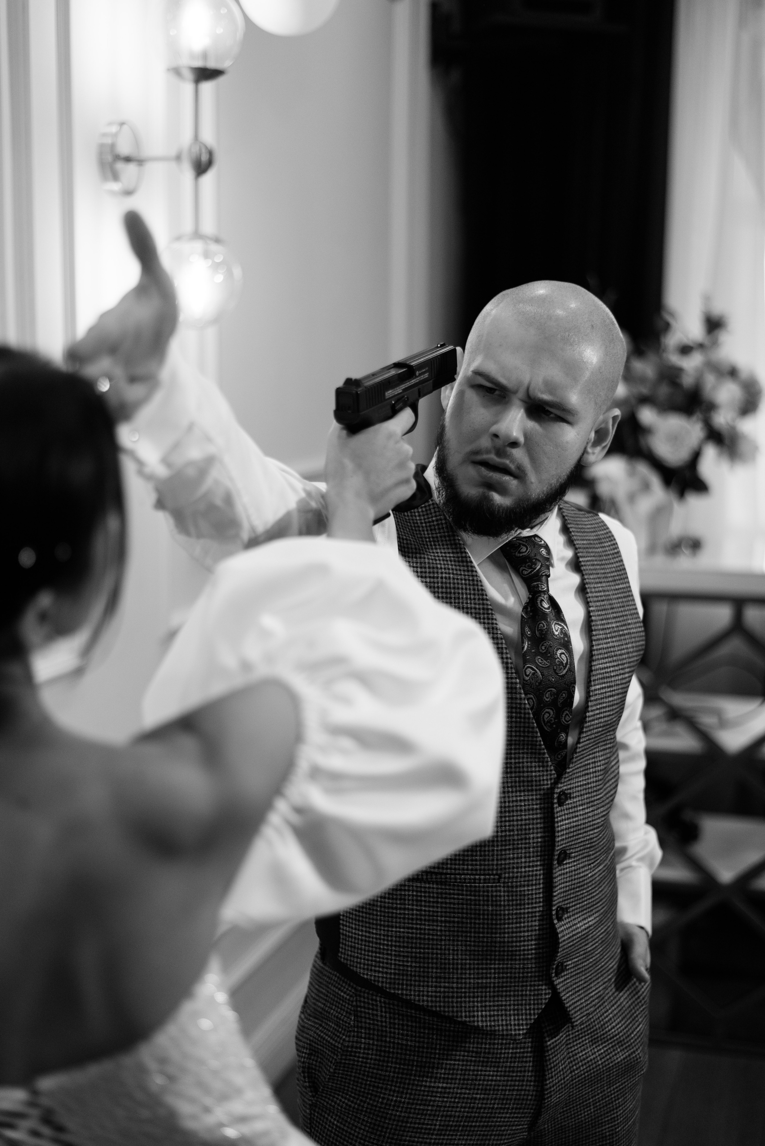 Дима и Настя (Mr. & Mrs. Smith). Свадебный фотограф Анастасия Бударина