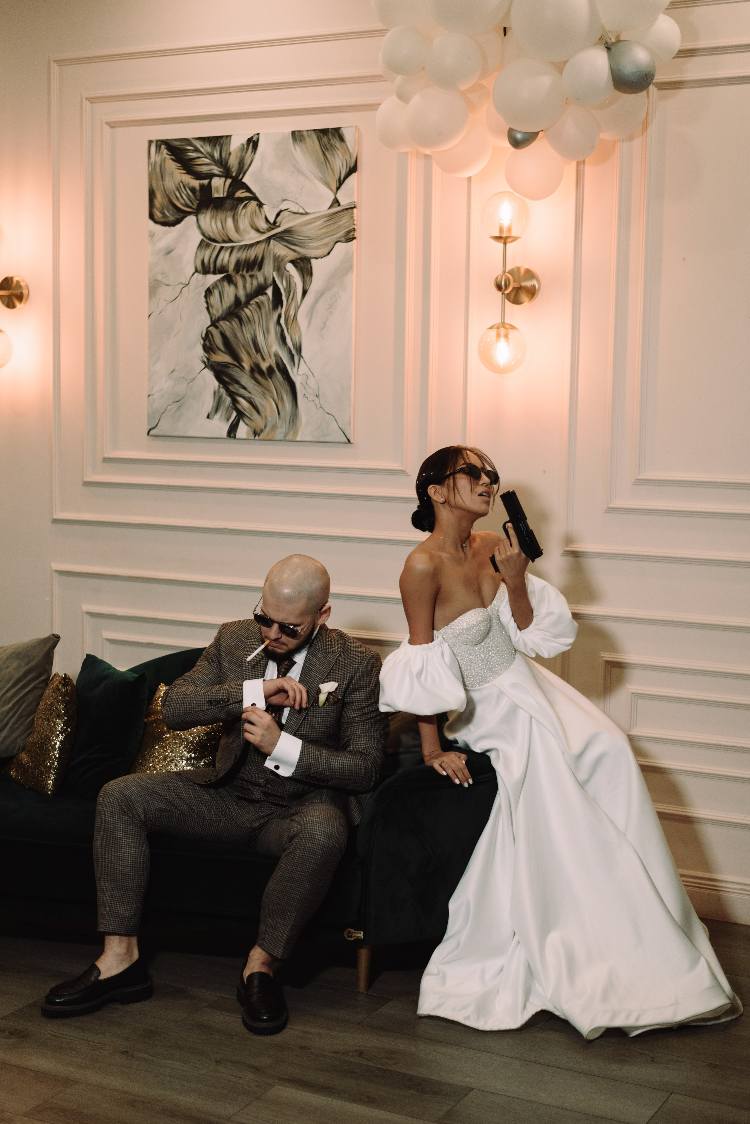 Дима и Настя (Mr. & Mrs. Smith). Свадебный фотограф Анастасия Бударина