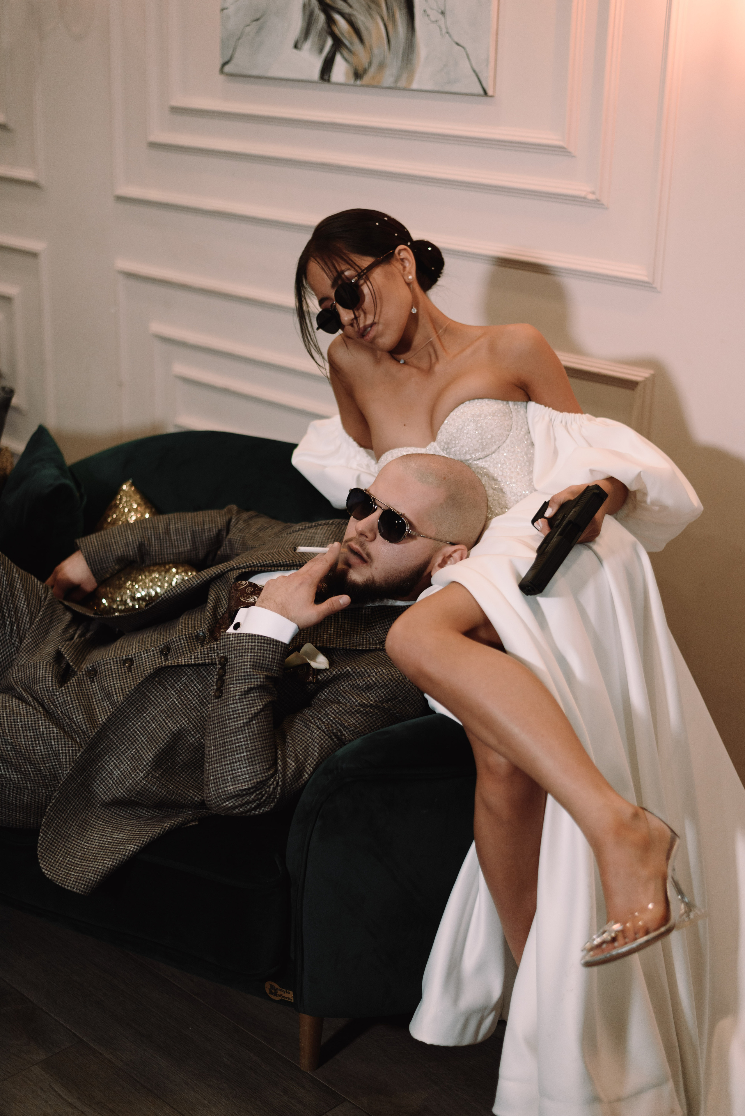 Дима и Настя (Mr. & Mrs. Smith). Свадебный фотограф Анастасия Бударина