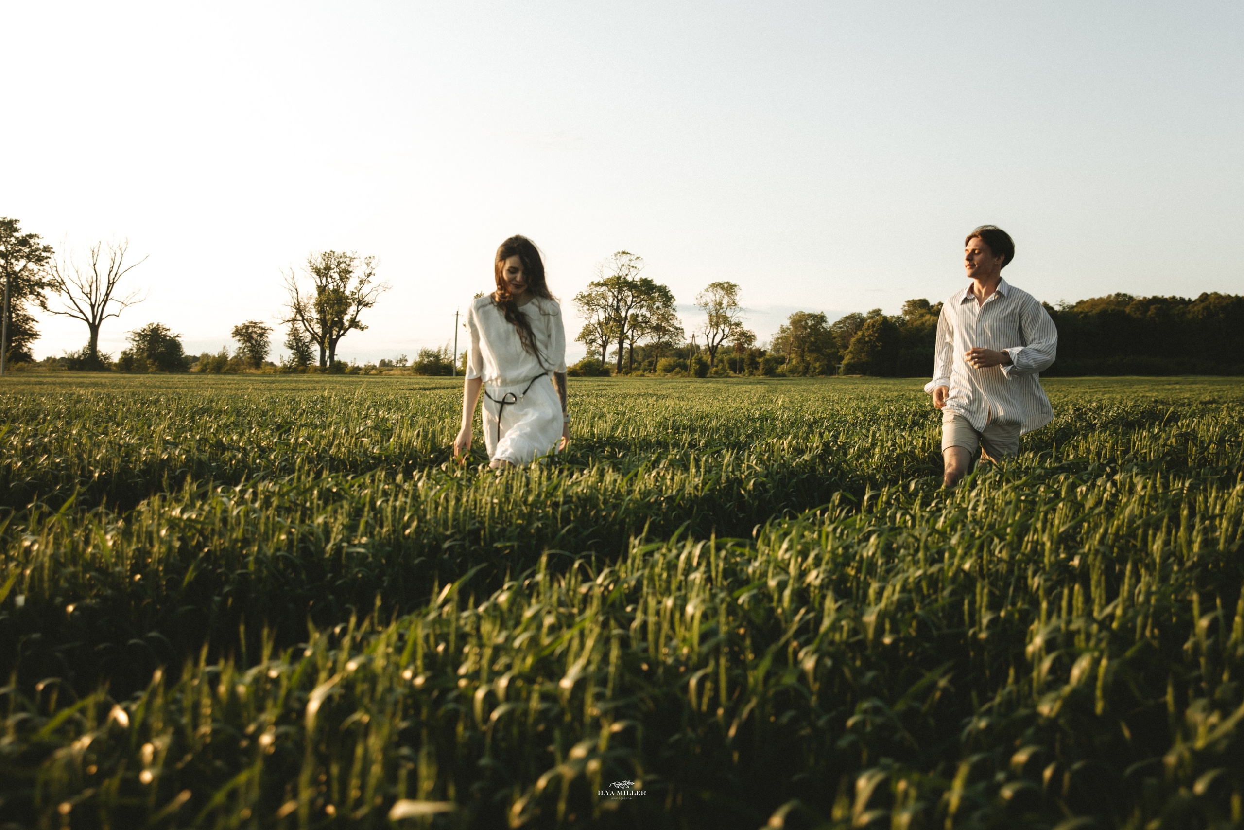 Дина и Влад / Маковые поля. Фотограф Калининград Илья Миллер