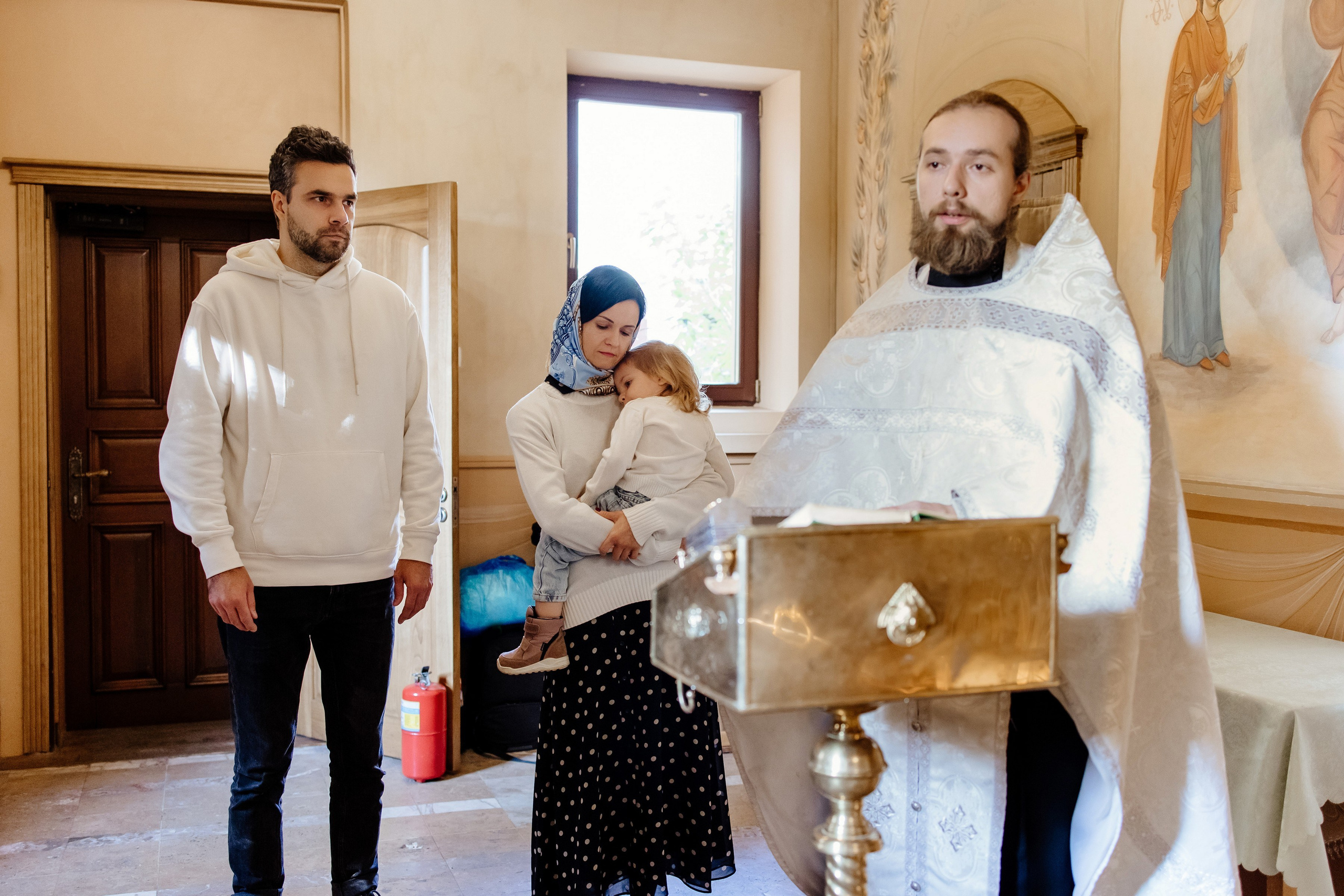 Крещение Теодоры. Свадебный и семейный фотограф Екатерина Иванова