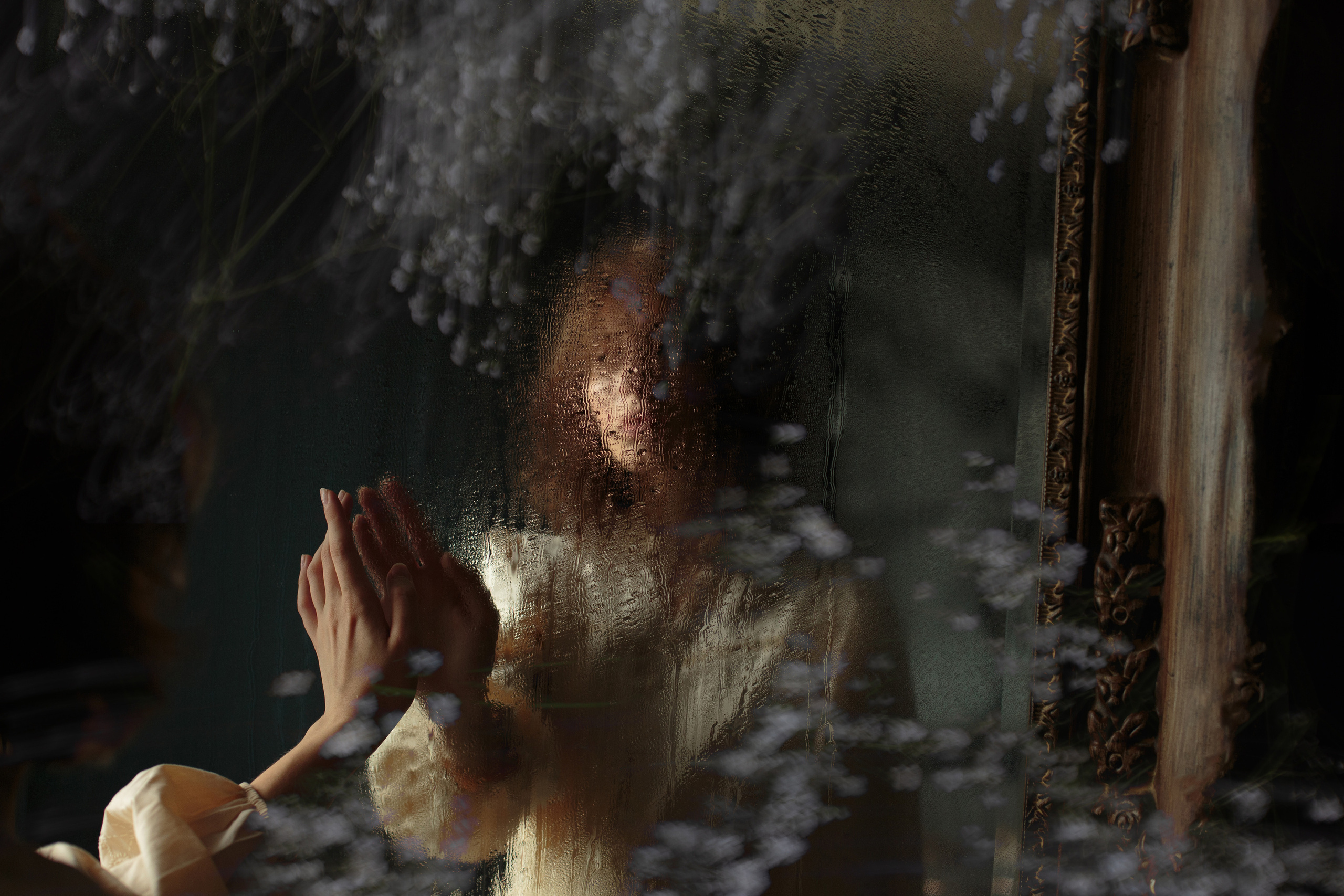 Ника и цветы. Портретный фотограф СПб — Ира Волкова