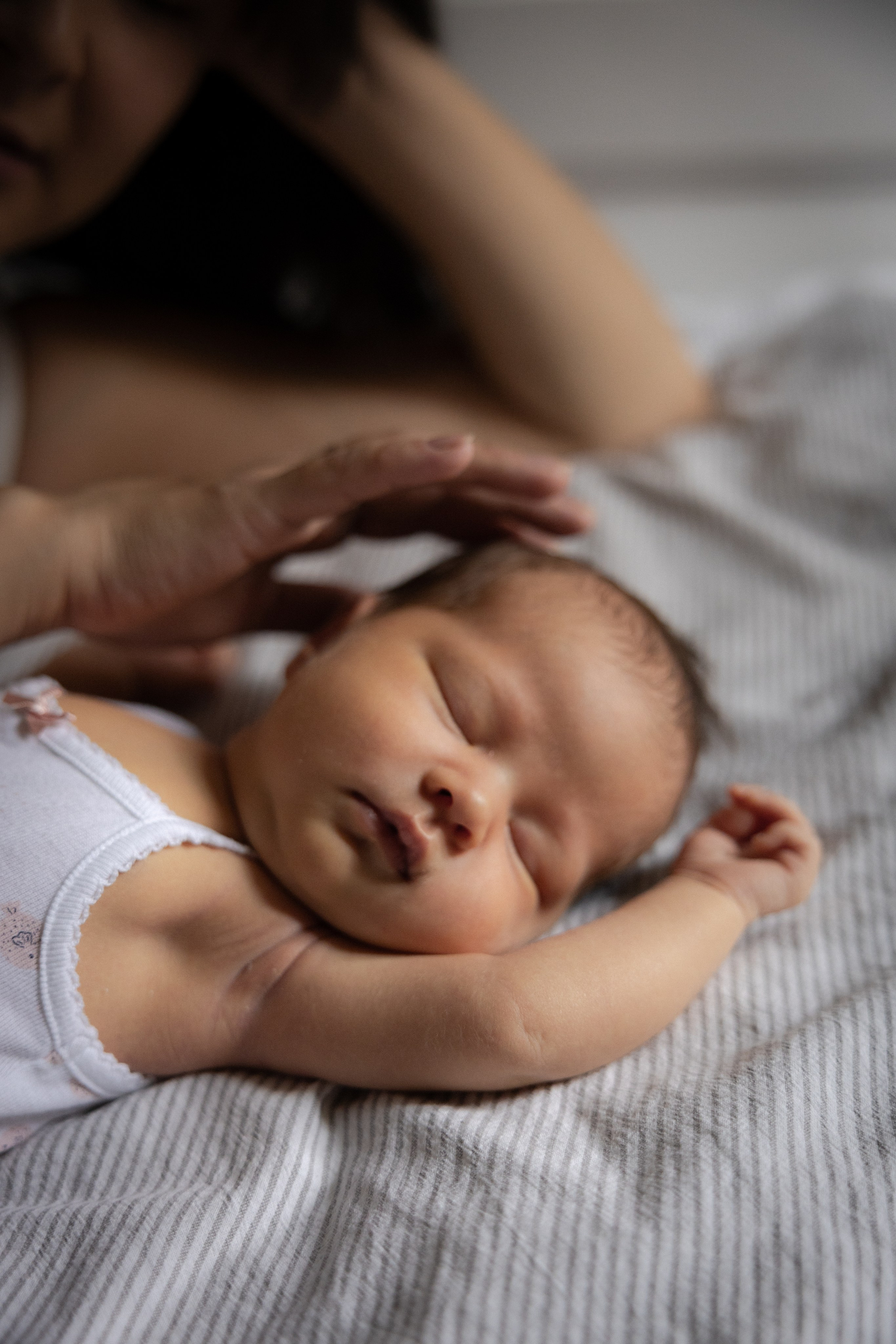 Аня и малютка Вера. Ваш семейный newborn и lifestyle фотограф в СПБ Наталья Журавлева