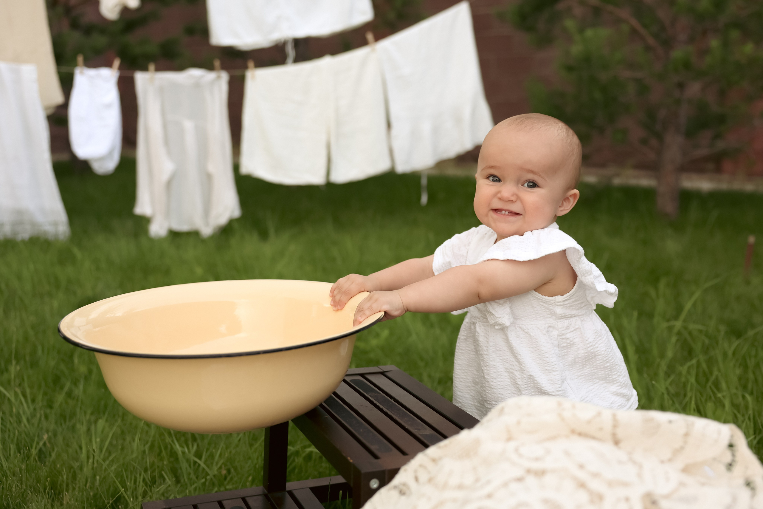 Большая стирка. Ваш семейный newborn и lifestyle фотограф в СПБ Наталья Журавлева